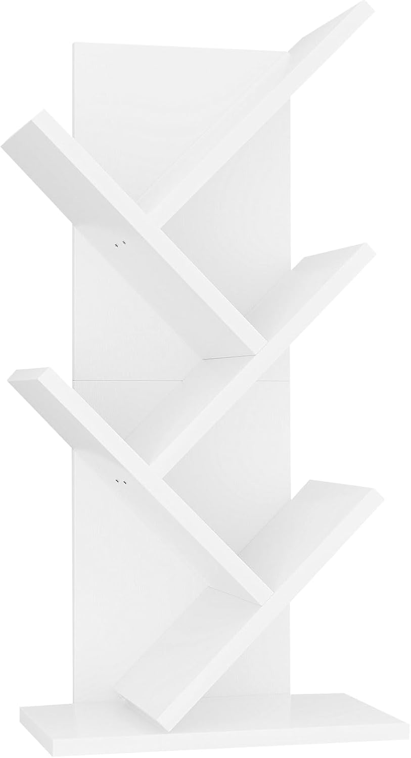 Ymyny Libreria ad Albero 4 Ripiani, Bianca HBC014W