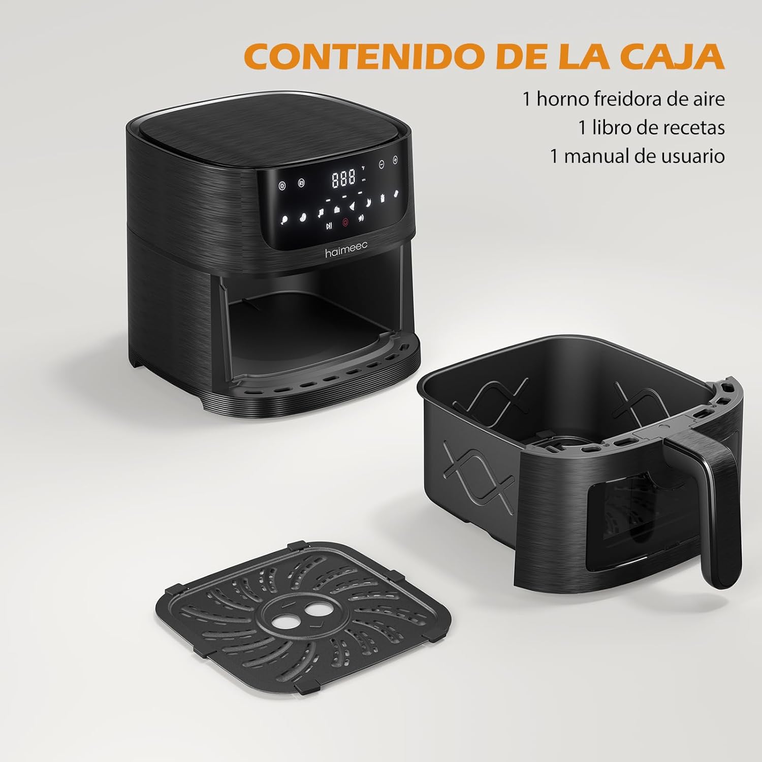 Haimeec Friggitrice ad Aria 6L Digitale - immagine 9
