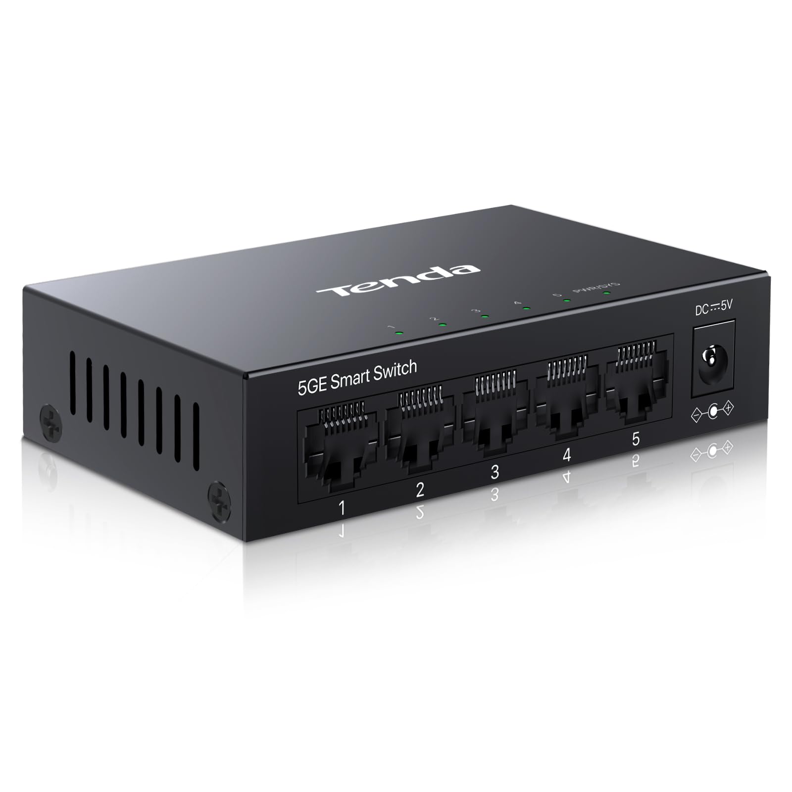 Tenda TEG205E - Switch Managed 5 Porte Gigabit RJ45