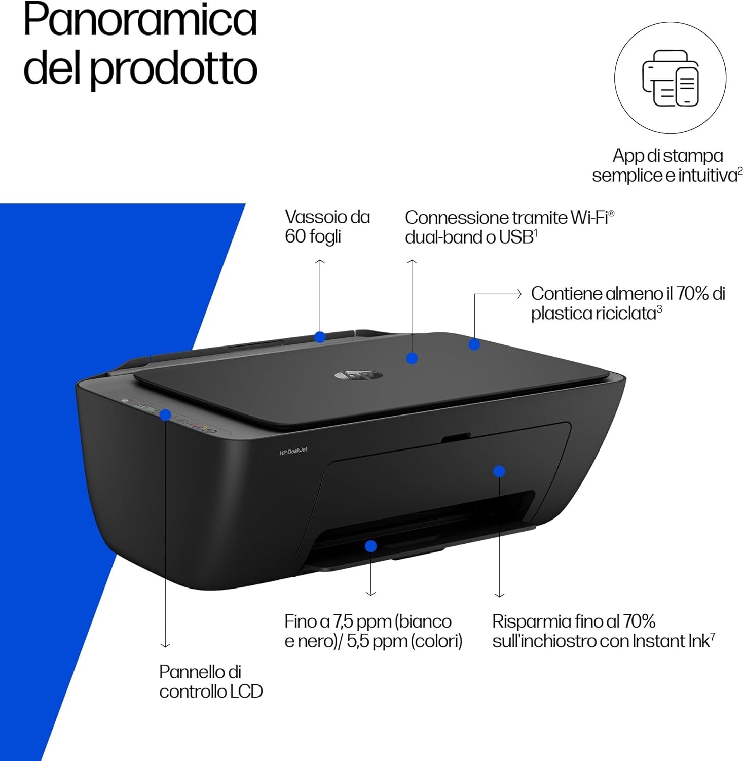 Hp DeskJet 2920 89F97B - Stampante Multifunzione A4, Nera - immagine 4