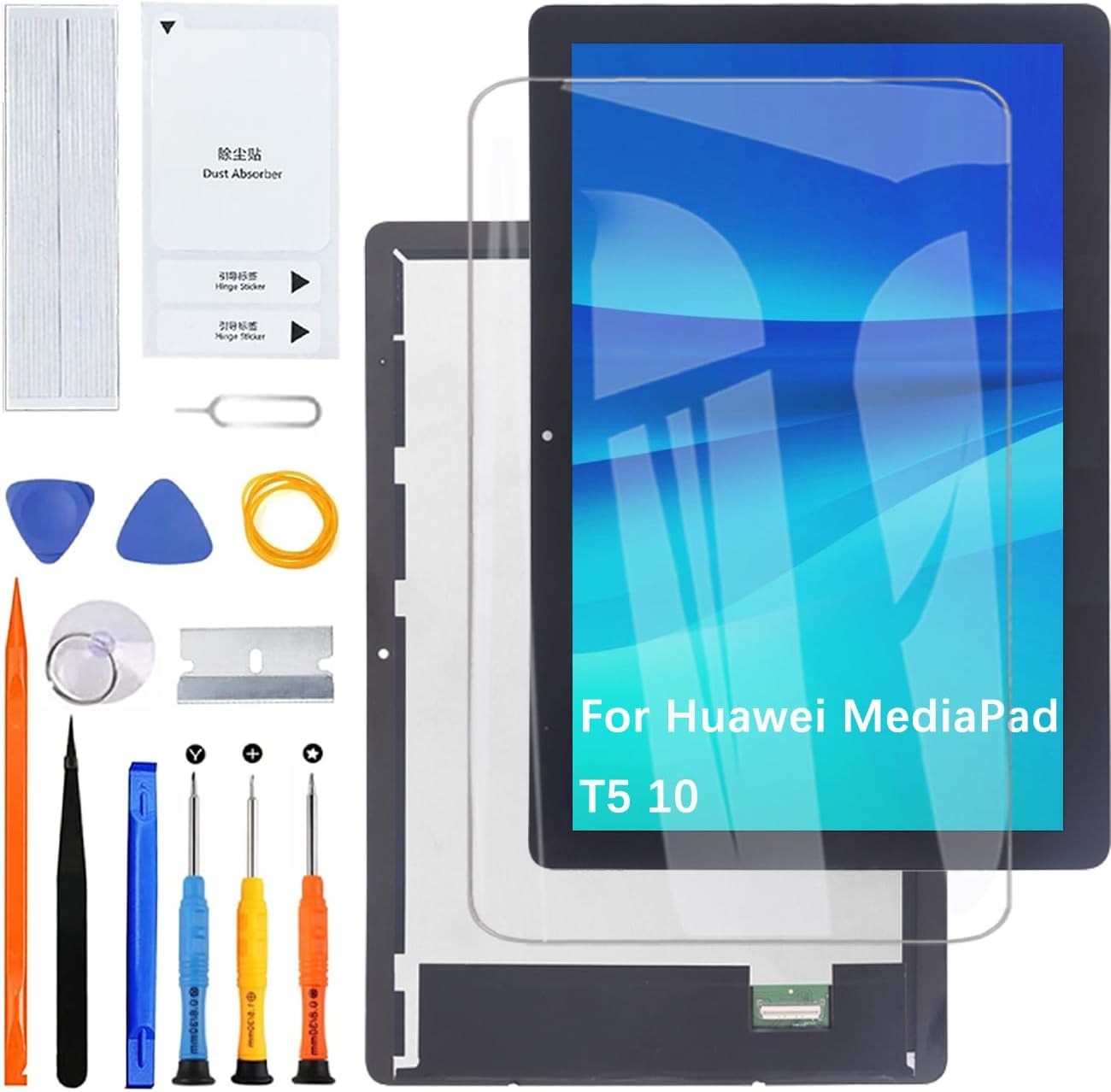 Schermo Display per Huawei MediaPad T5 10, Nero - immagine 1