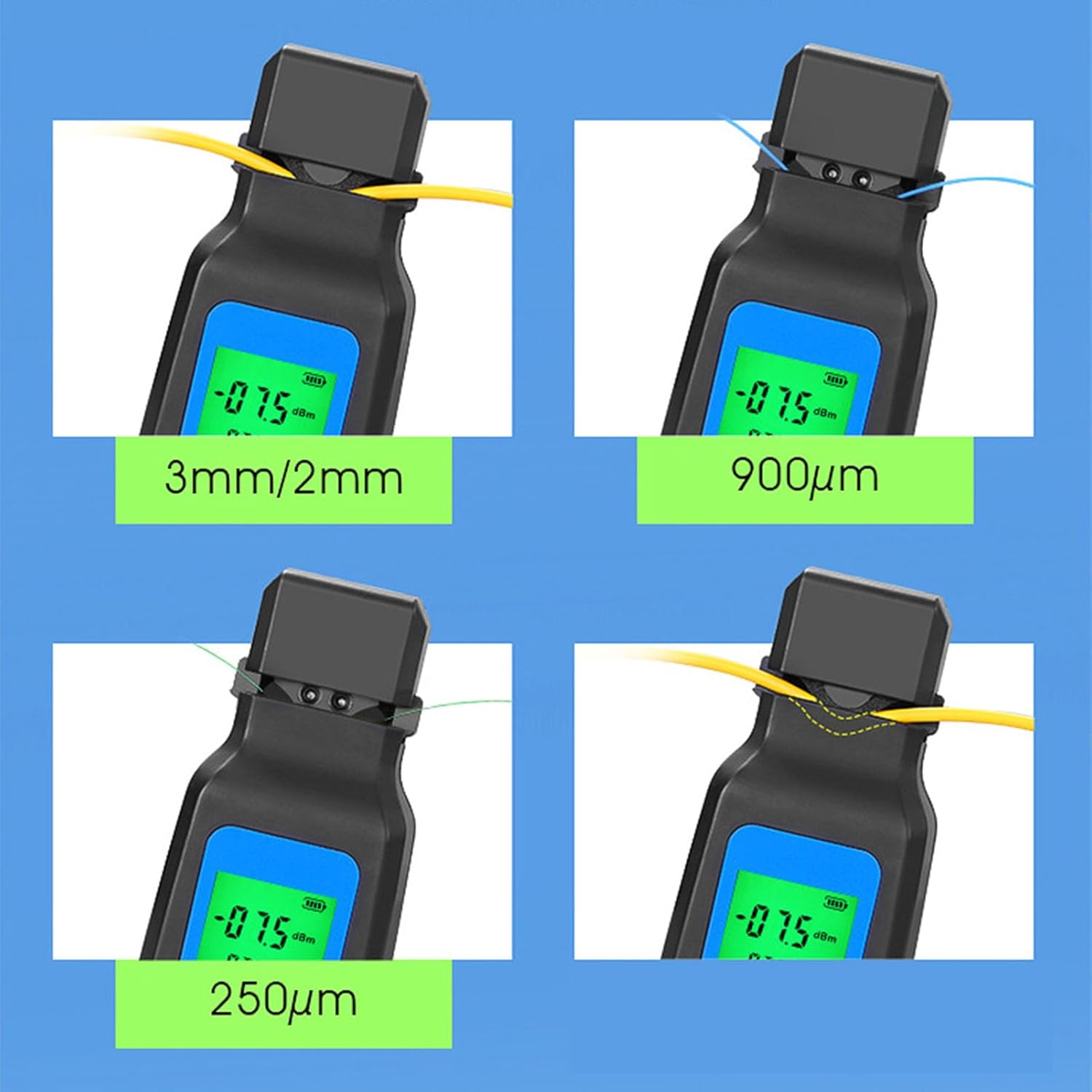 Fockety Identificatore Fibra Live con VFL e Misuratore Potenza - immagine 5