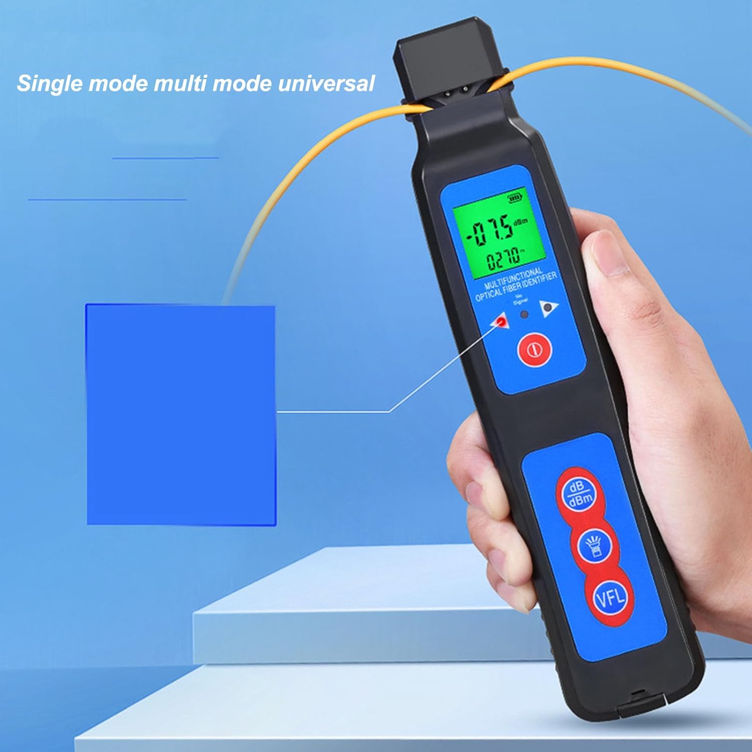 Fockety Identificatore Fibra Live con VFL e Misuratore Potenza - immagine 6