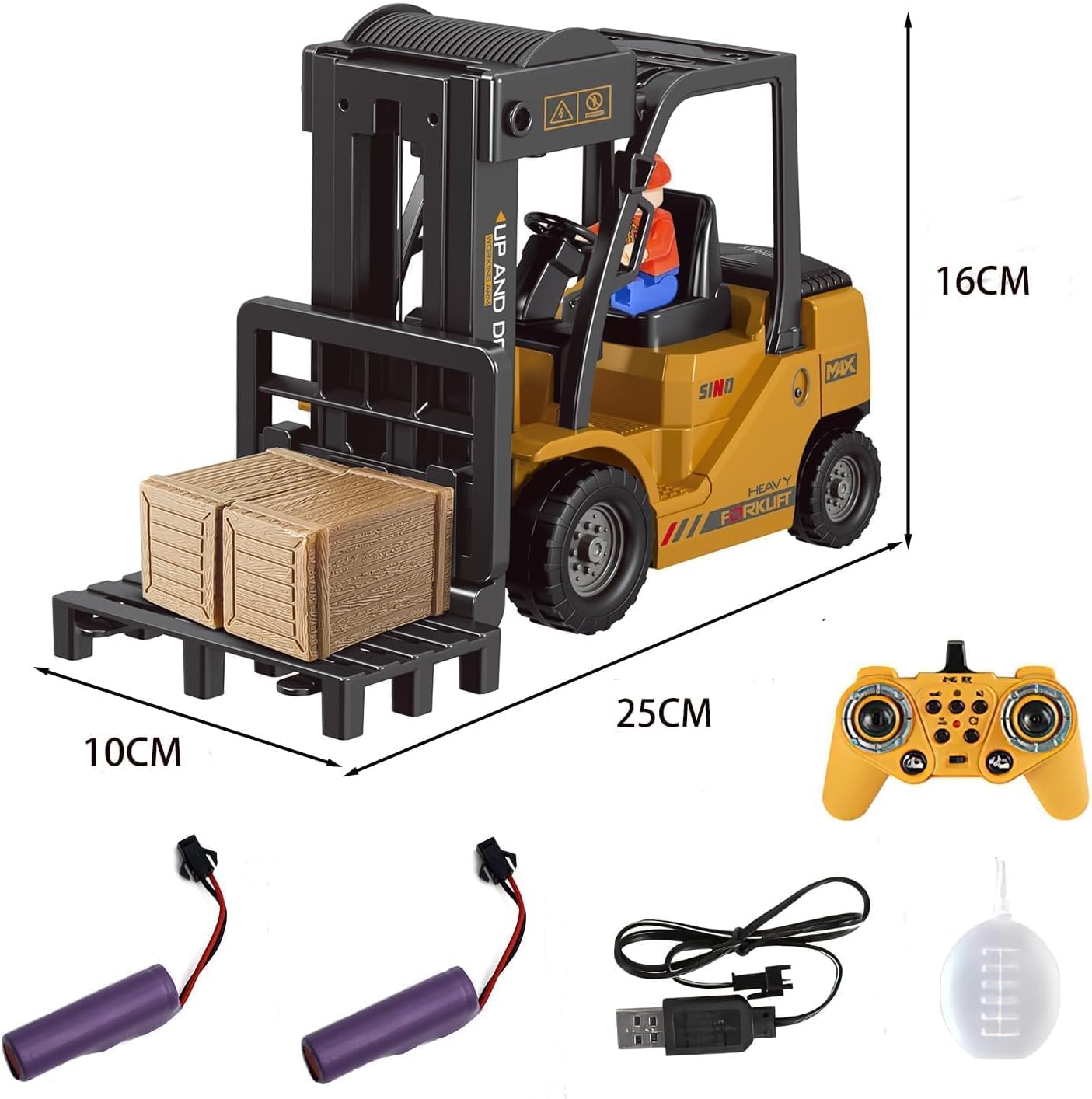 Mostop Carrello Elevatore Telecomandato 1/24 RC - immagine 6