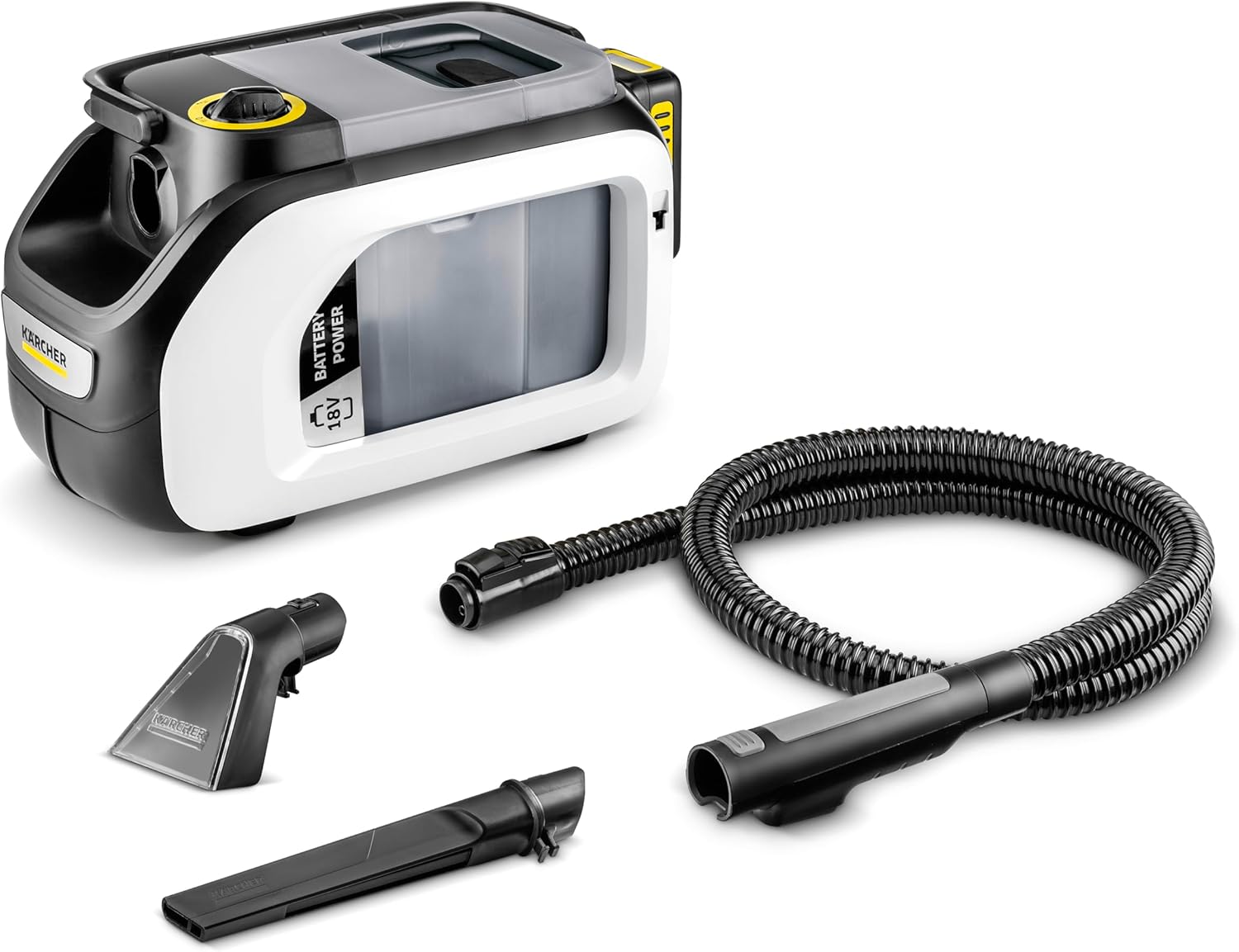 Kärcher SE 3-18 Compact White - Lavamoquette a Batteria - immagine 1