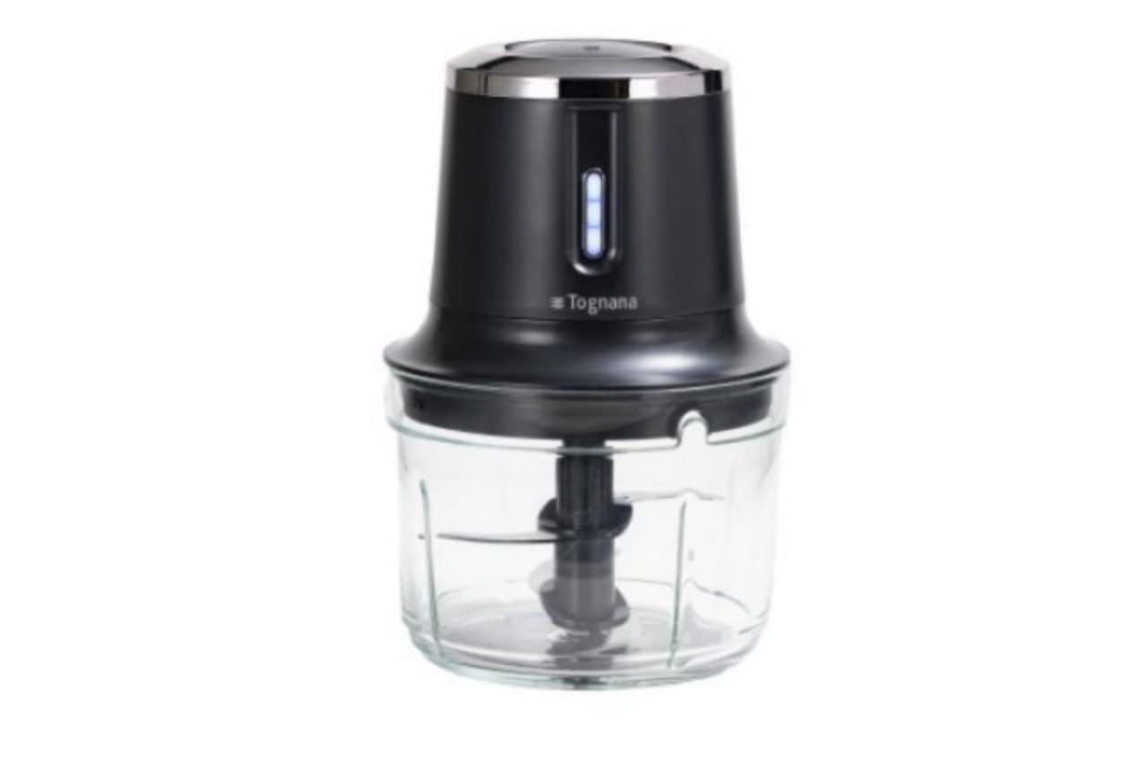 Tognana Tritatutto SENZA FILI e RICARICABILE, Nero