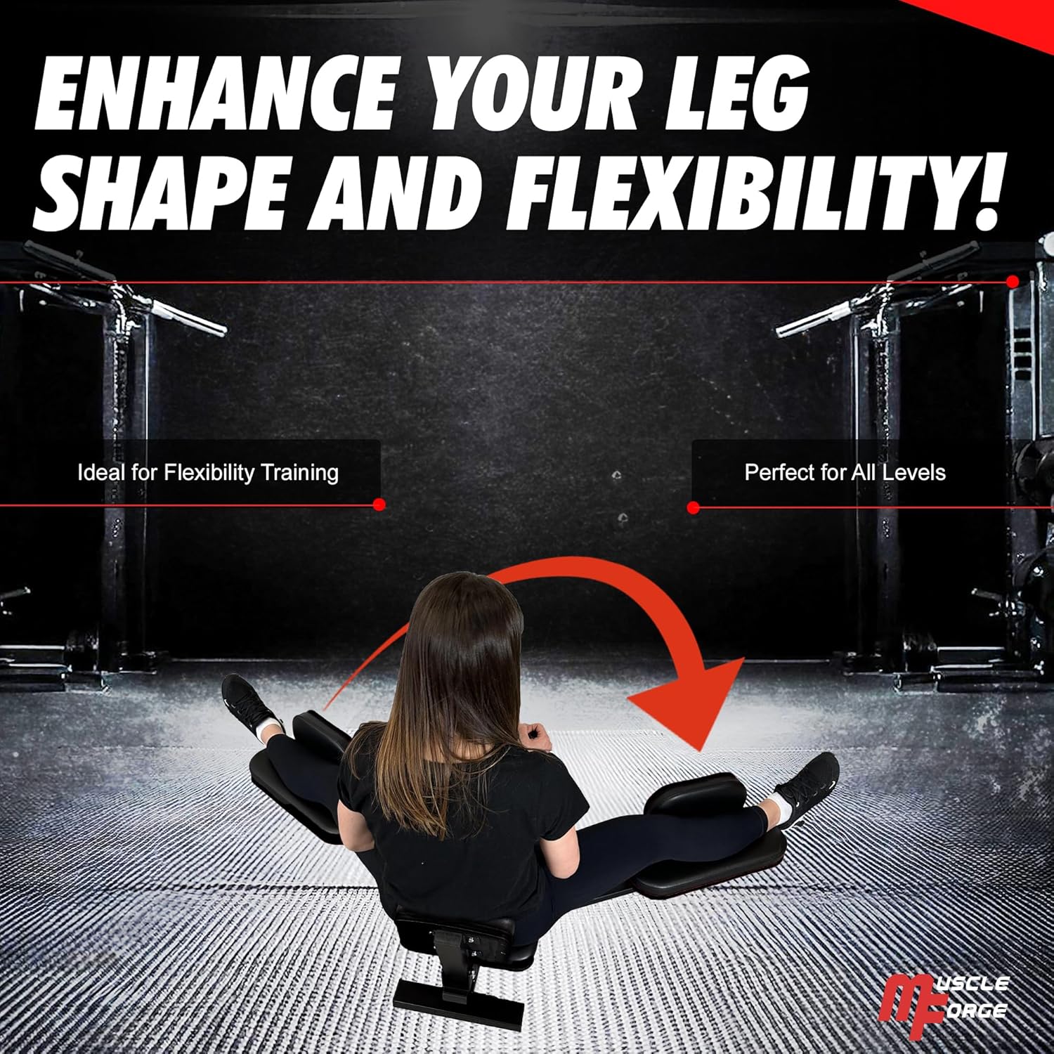 Muscleforge® Divaricatore Gambe Professionale - immagine 5