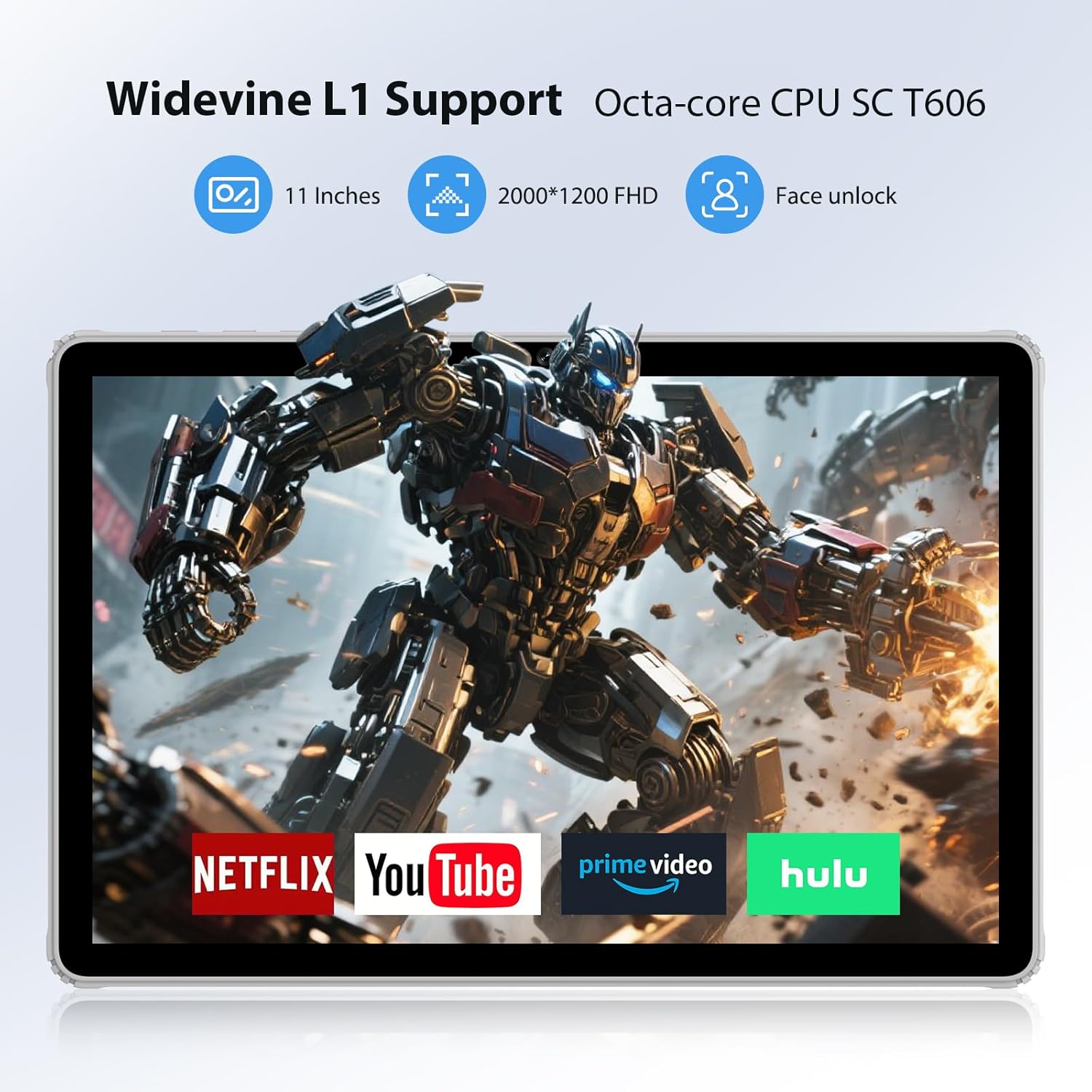 Woregoo Tablet Android 15 11" 5G WiFi Octa-Core - immagine 4