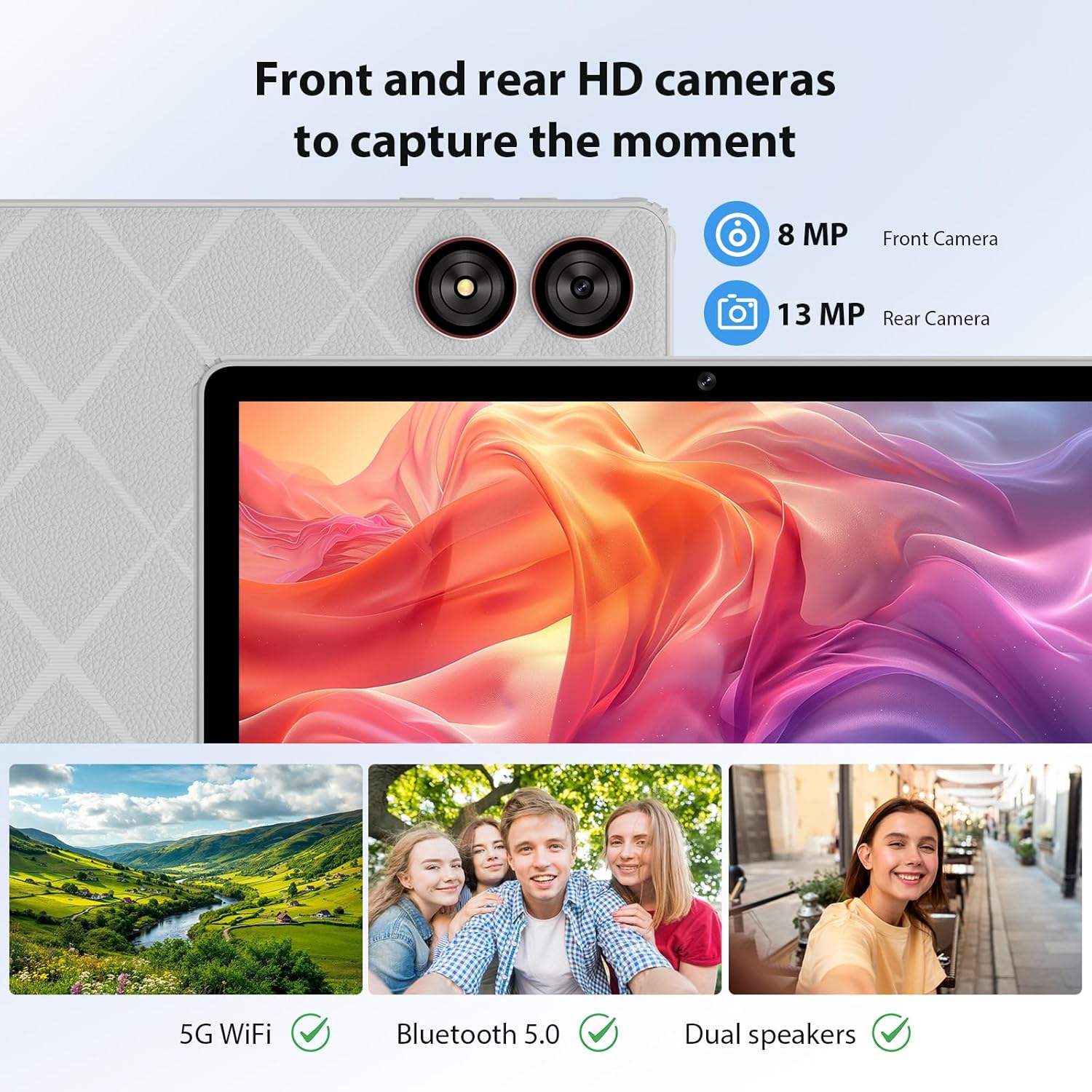 Woregoo Tablet Android 15 11" 5G WiFi Octa-Core - immagine 6