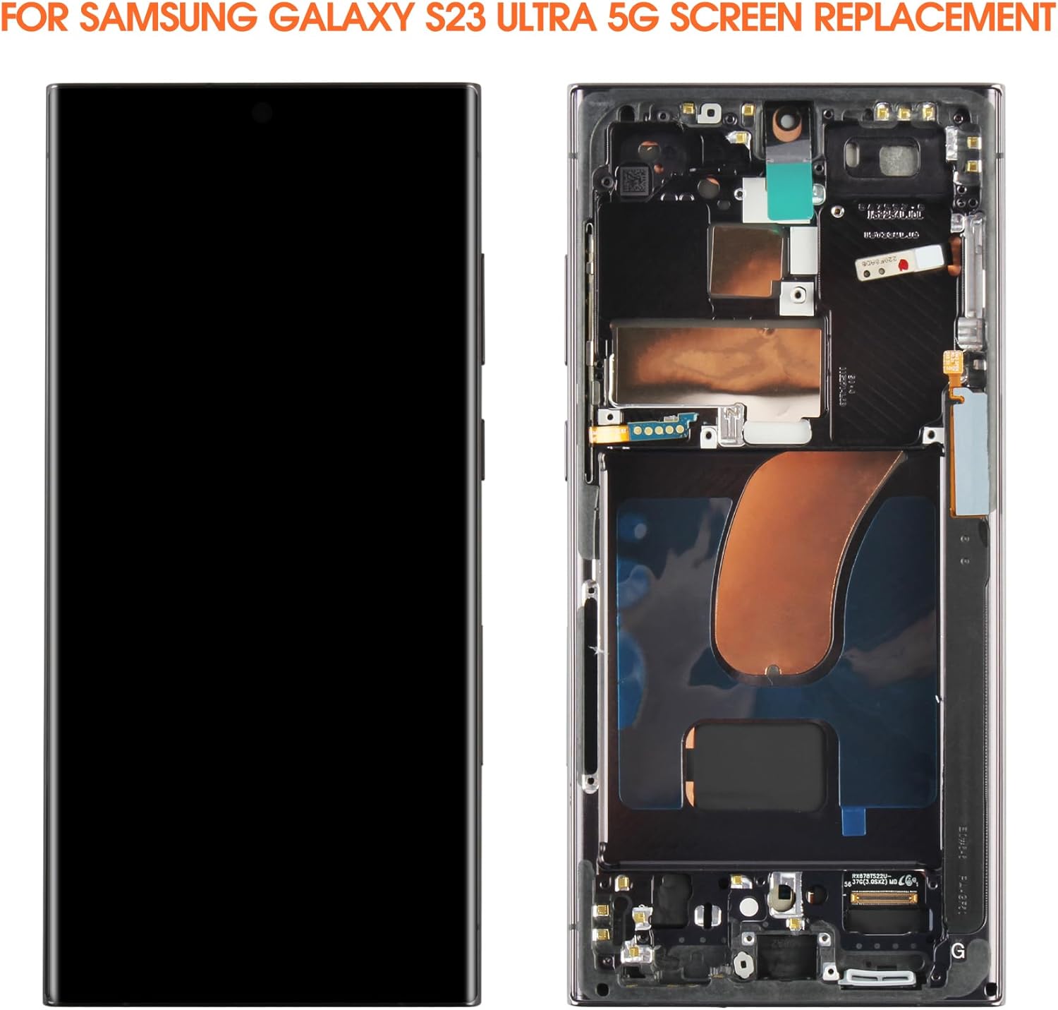 AGCUT Display OLED LCD per Samsung Galaxy S23 Ultra 5G - immagine 3
