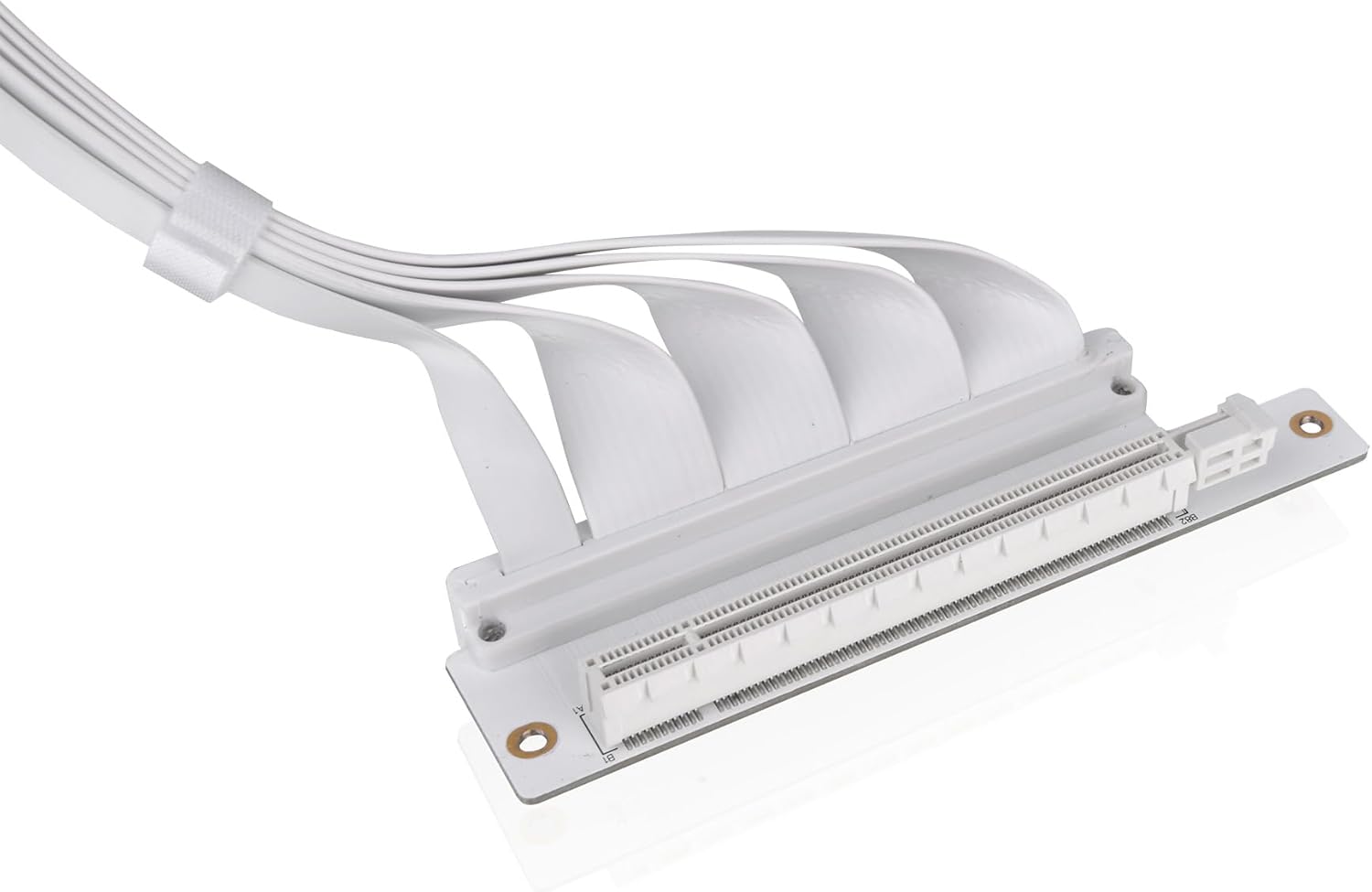 Thermaltake Cavo Riser PCIe 4.0 400mm Bianco - immagine 3