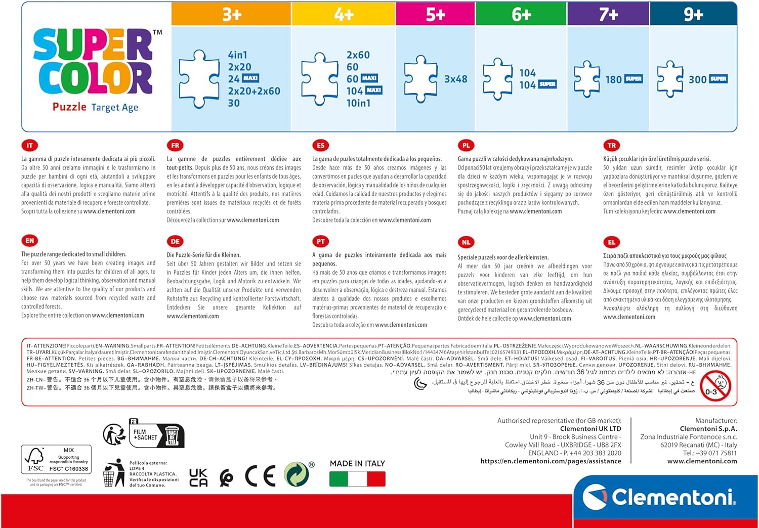Clementoni Supercolor Puzzle Dragon Ball 104 Pezzi - immagine 3