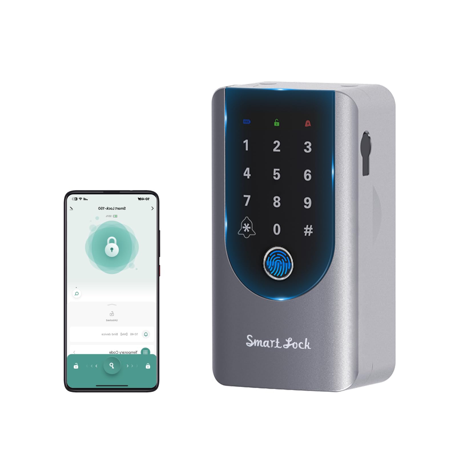 Tenixlox Scatola con Serratura Intelligente Portatile