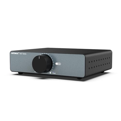 AIYIMA A07 MAX Amplificatore Hi-Fi 2 CH 300 Wx2 TPA3255