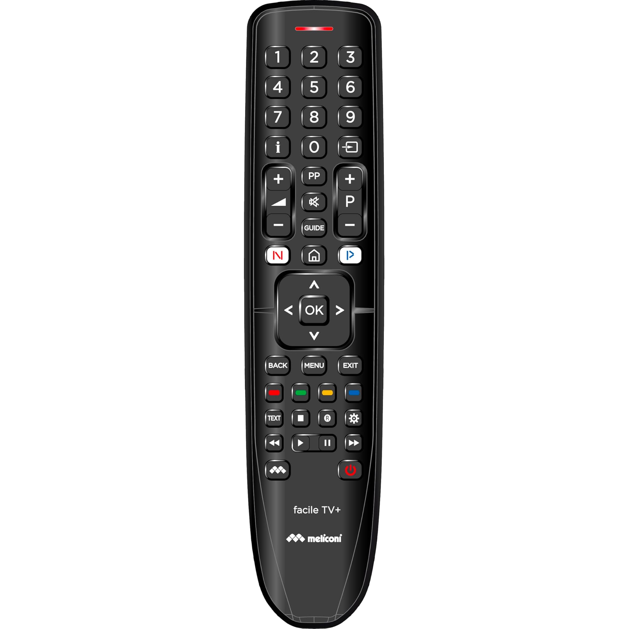 Meliconi GUMBODY FACILE TV+ - Telecomando Universale