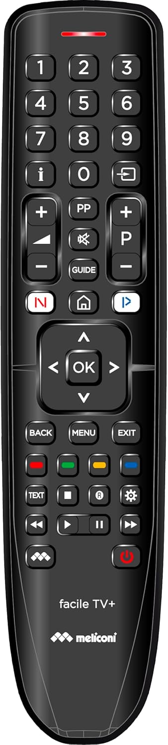 Meliconi GUMBODY FACILE TV+ - Telecomando Universale - immagine 1