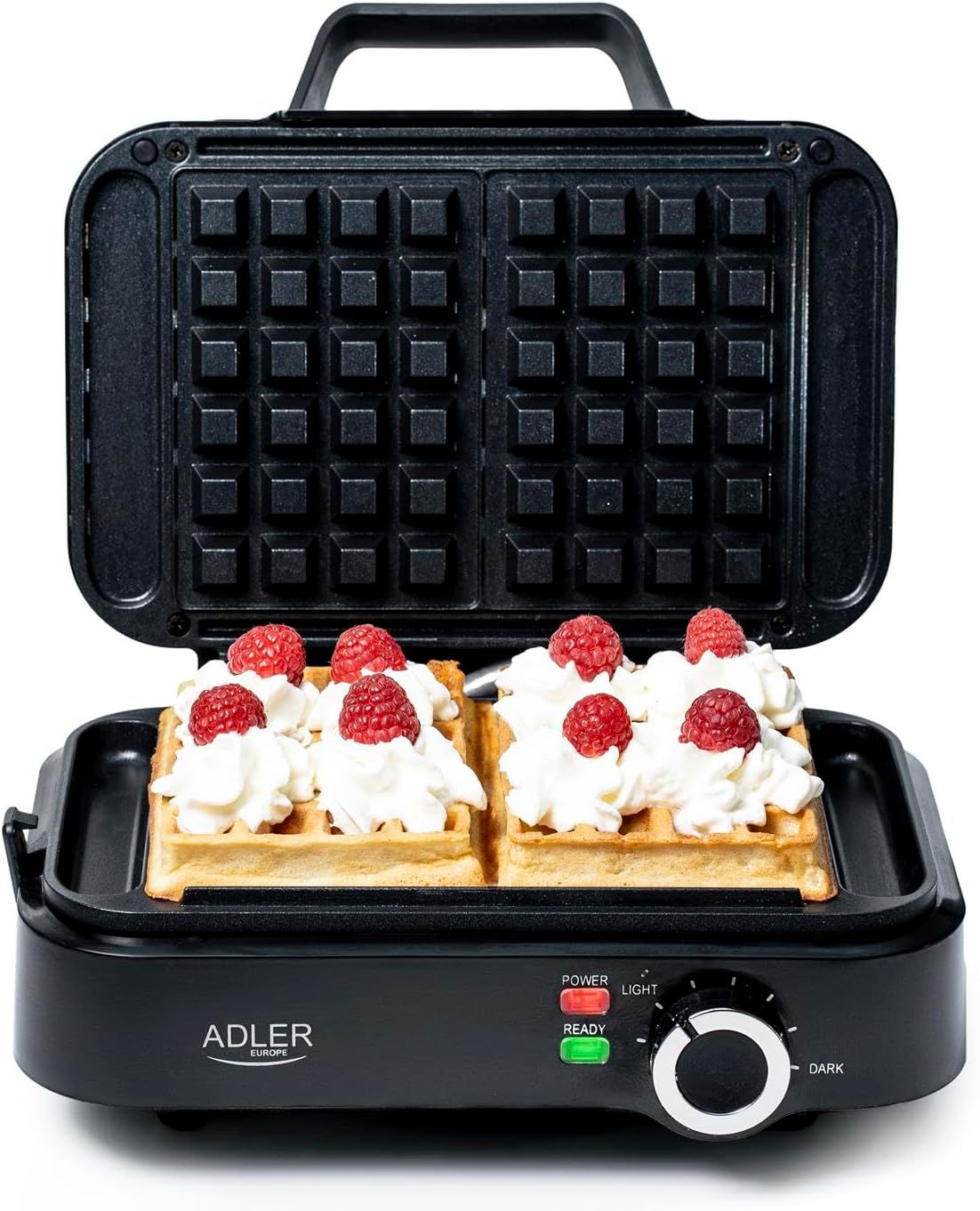 Adler Europe Mini Waffle Maker 2000W Compatto
