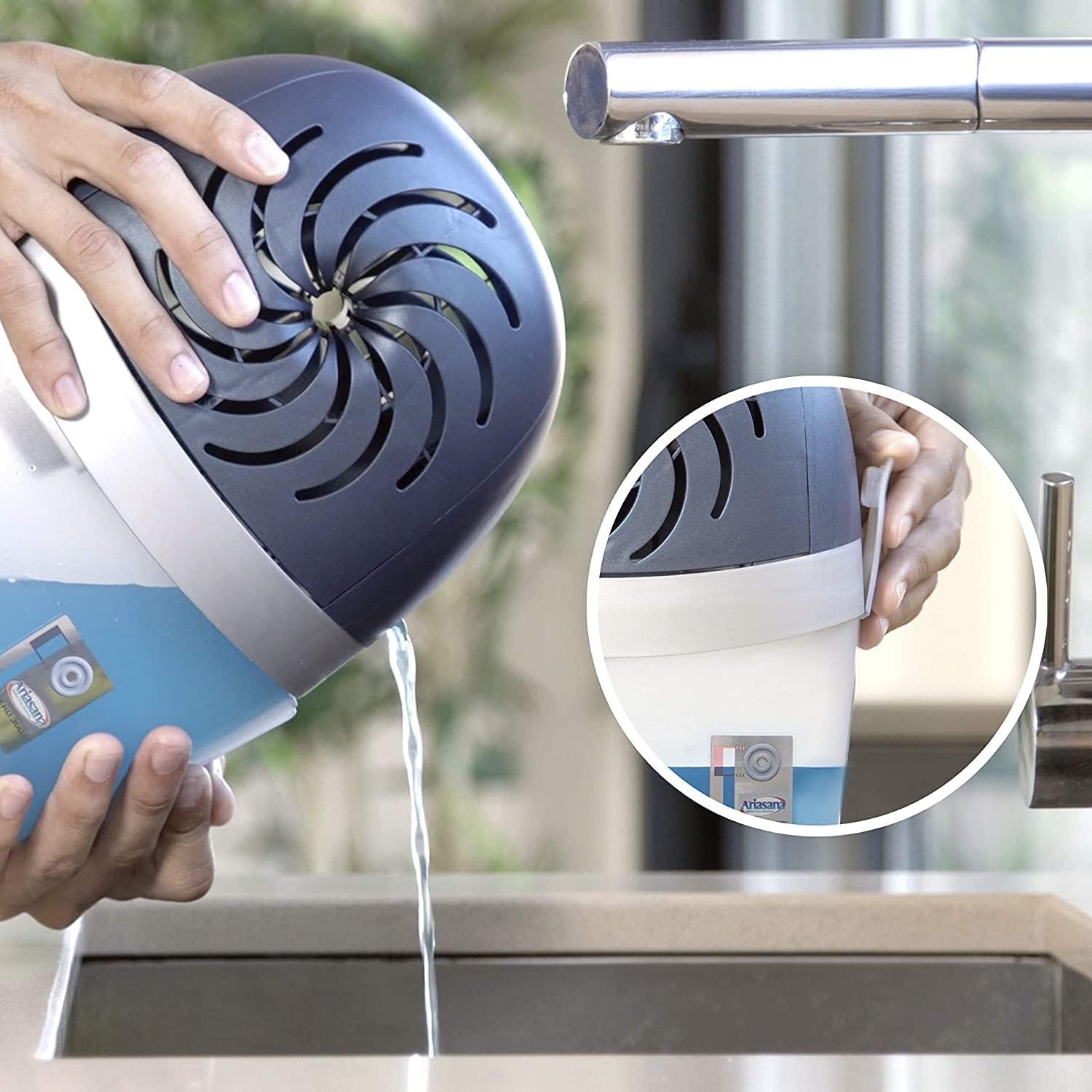 Ariasana Aero 360° Ricarica TAB Inodore - 2 TAB da 450g - immagine 5