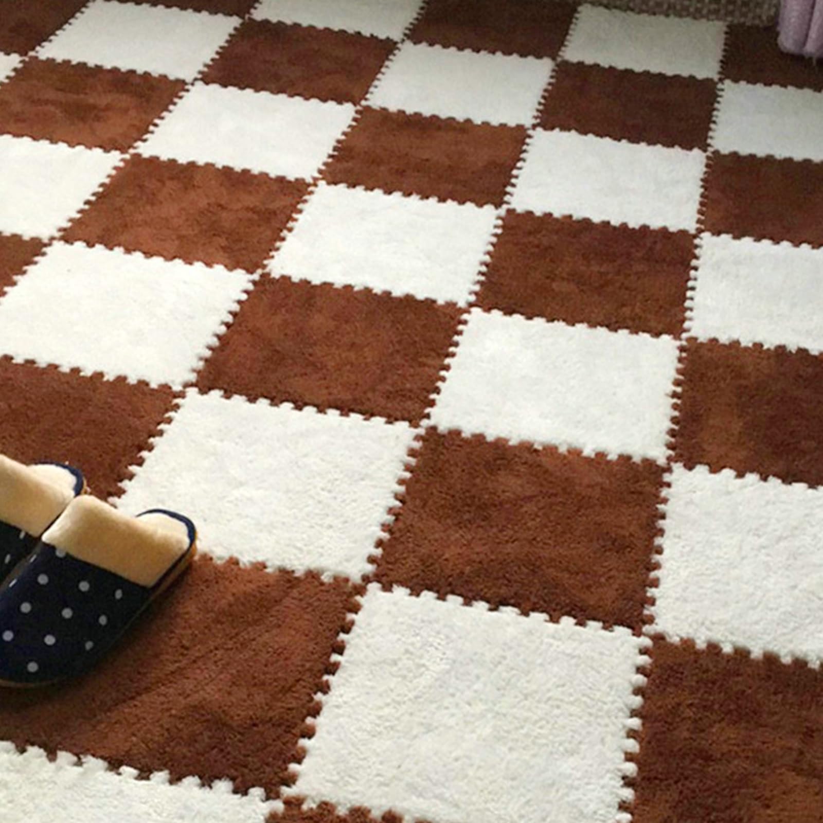 Piastrelle in Schiuma a Incastro 30x30cm (10+10 pezzi)