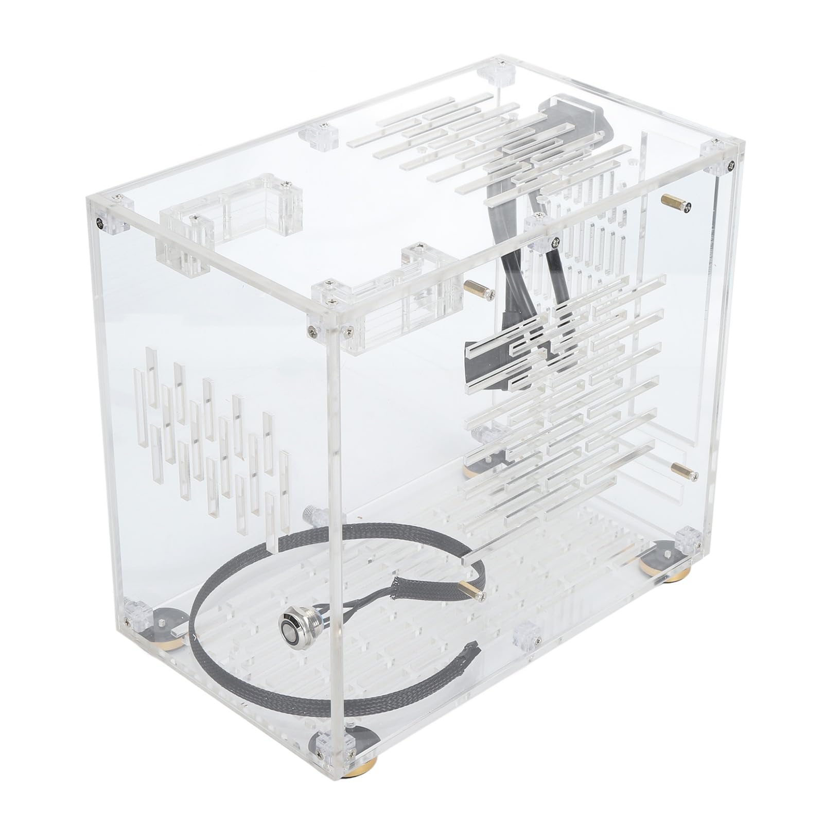 Custodia Mini ITX in Acrilico Trasparente