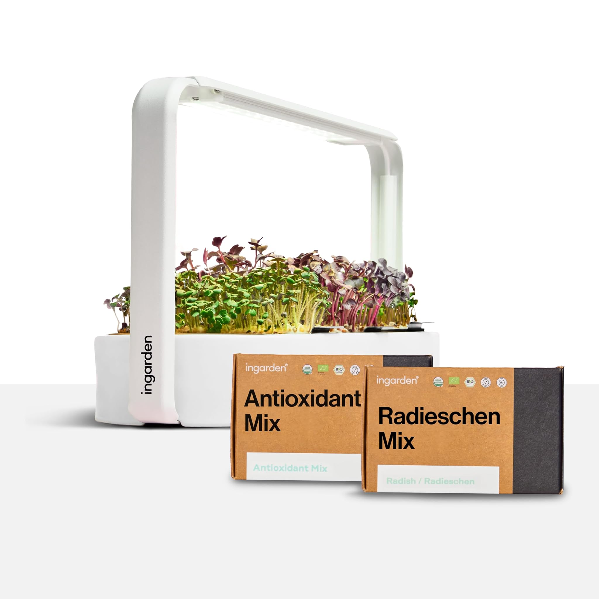 Starter Kit Microgreens Giardino Interno Bianco