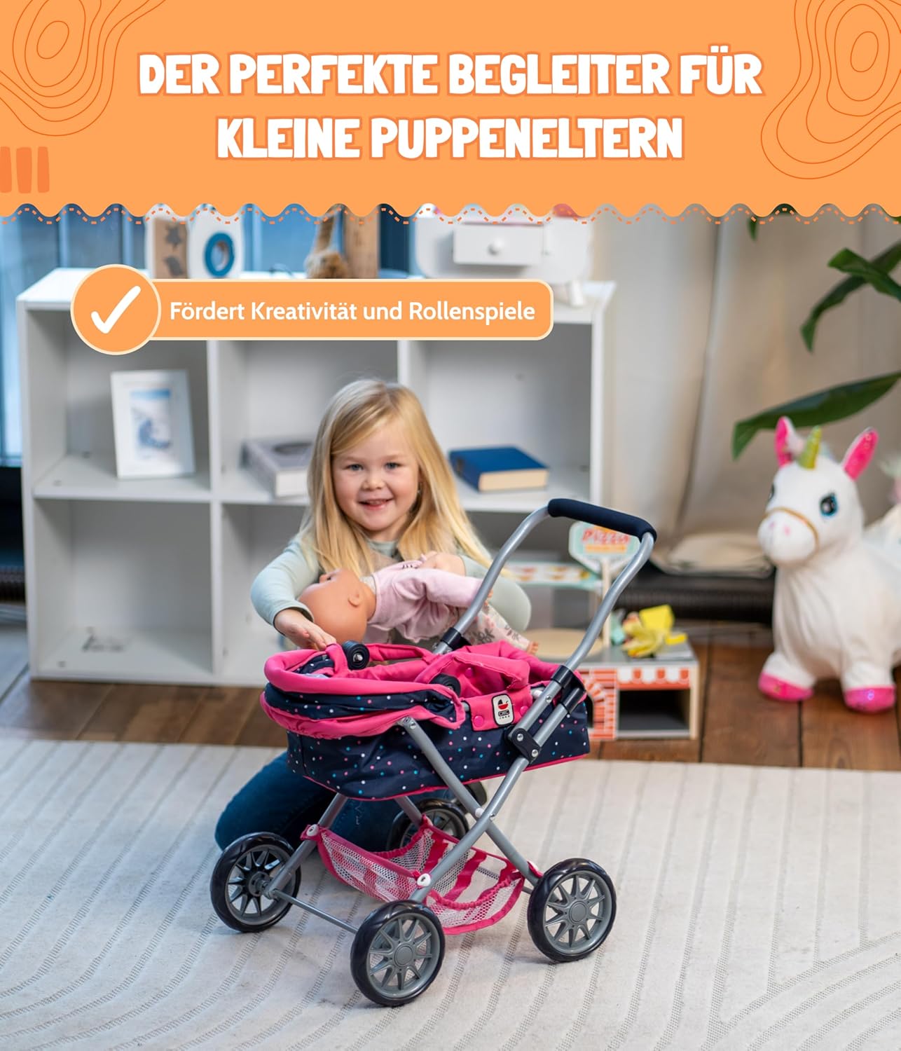 Bayer Chic 2000 - Passeggino per Bambole Smarty - immagine 2