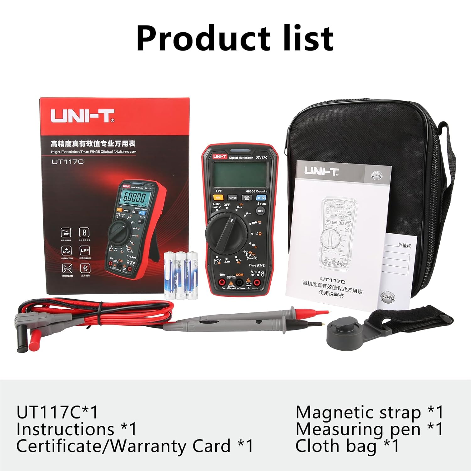 Labloot Multimetro Digitale True RMS Alta Precisione - immagine 2