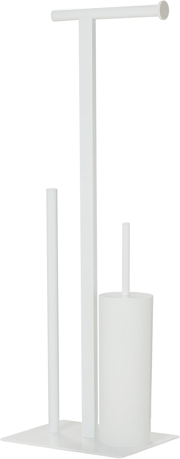 Sealskin Square Porta Rotolo Carta Igienica, Bianco