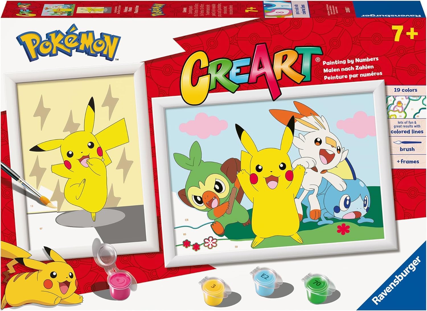 Ravensburger CreArt Serie Junior - Pokemon