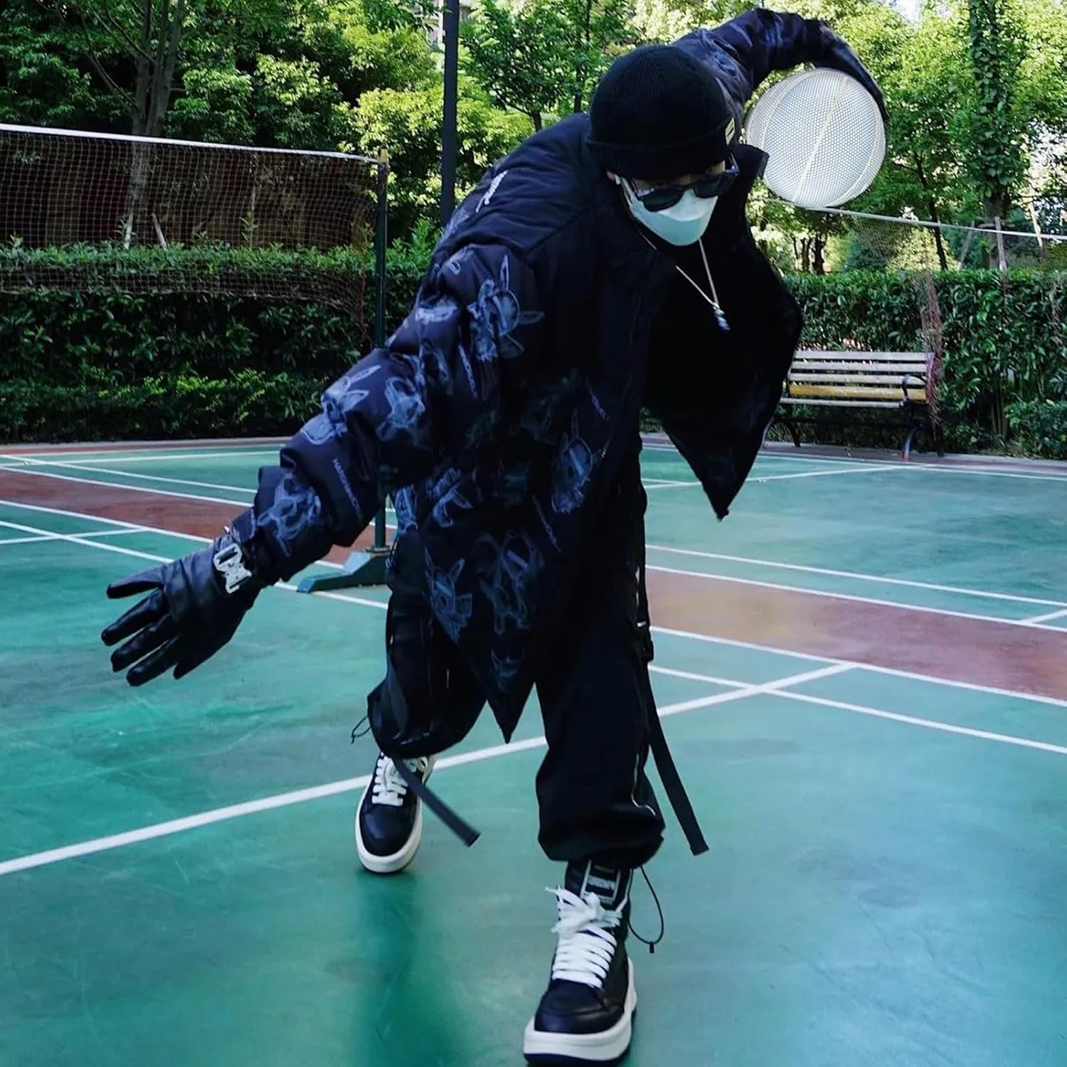 Kuangmi Reflective Glowing Basketball - Taglia 7 - immagine 5