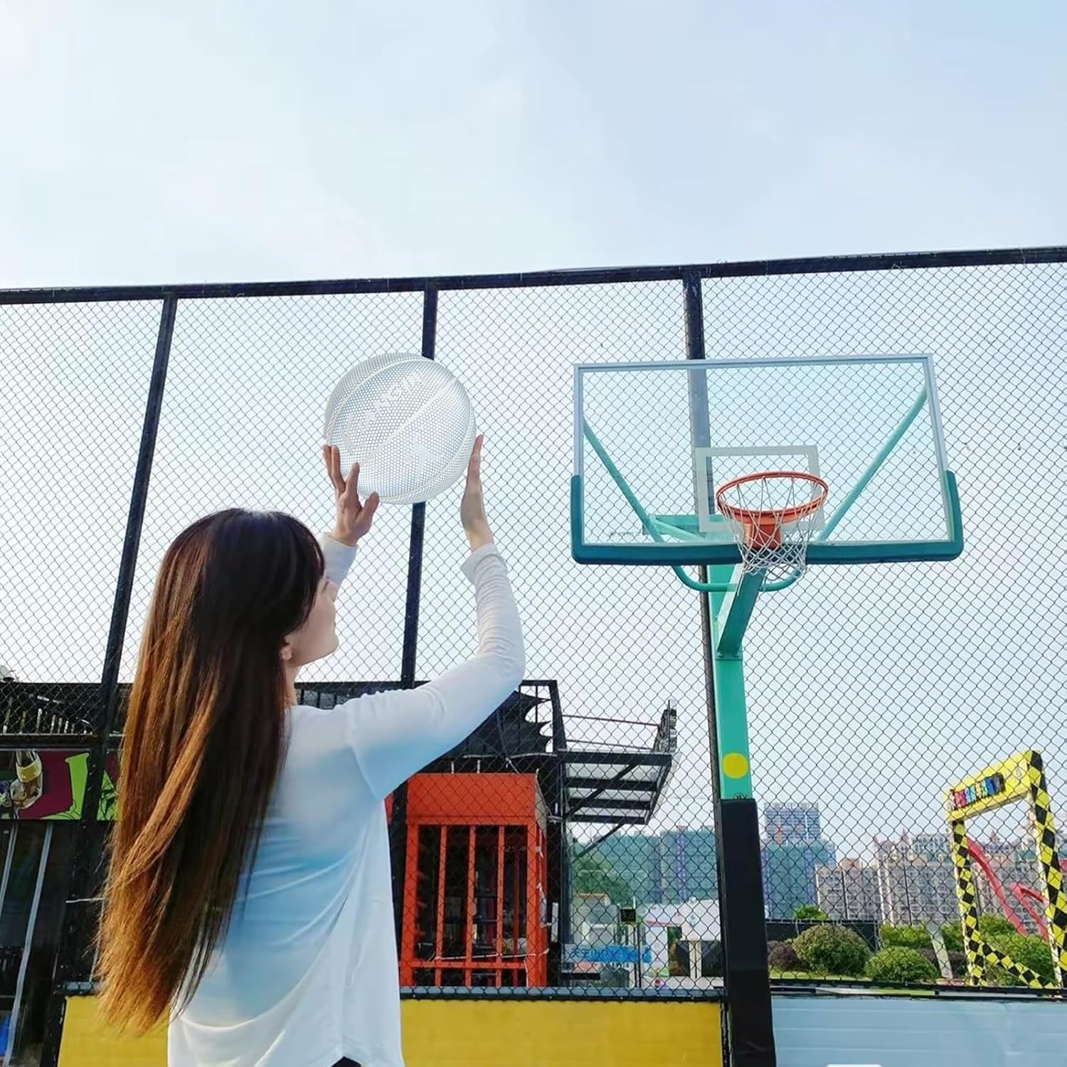 Kuangmi Reflective Glowing Basketball - Taglia 7 - immagine 6