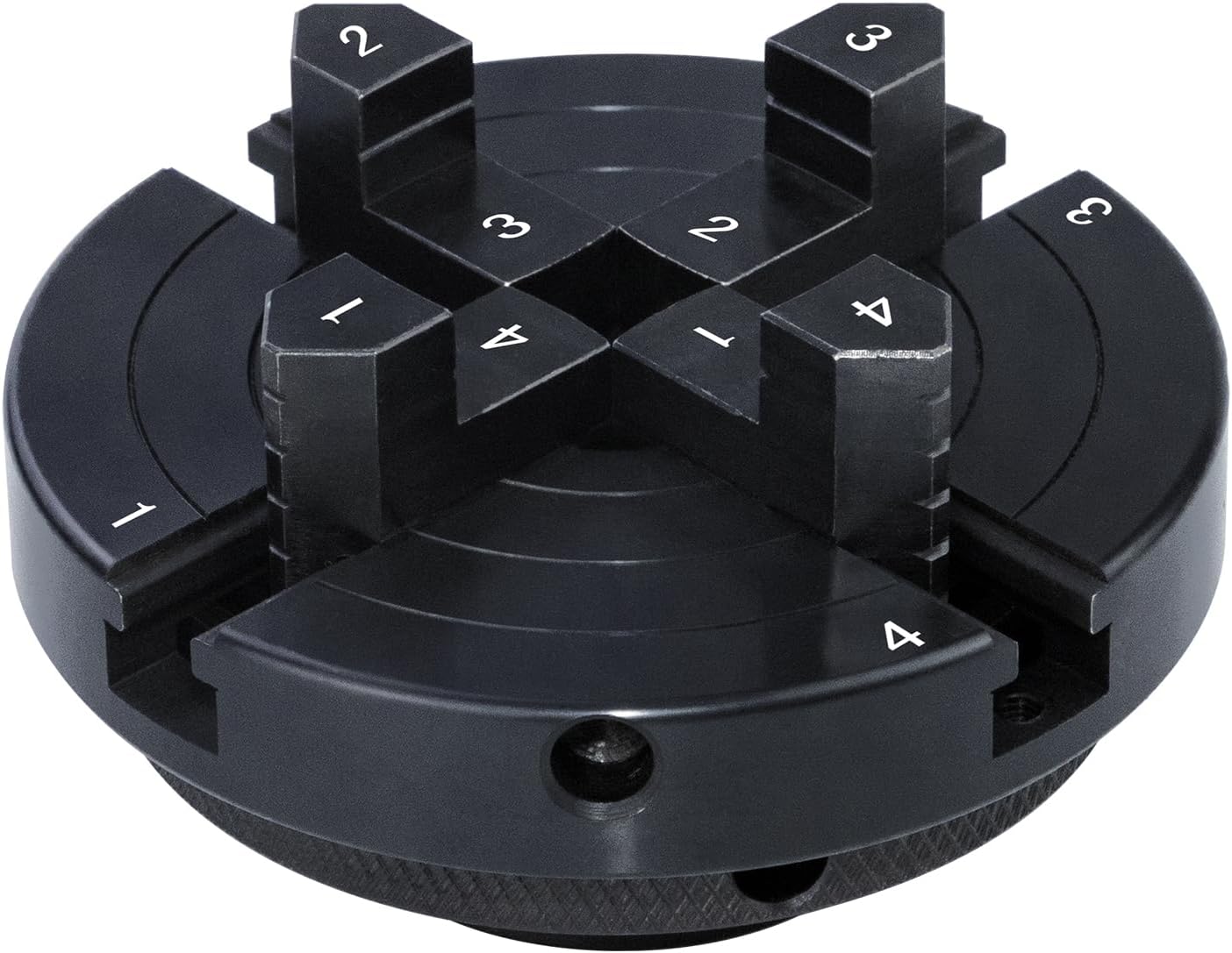 Deefiine Mandrino per Tornio Professionale 102mm a 4 Ganasce