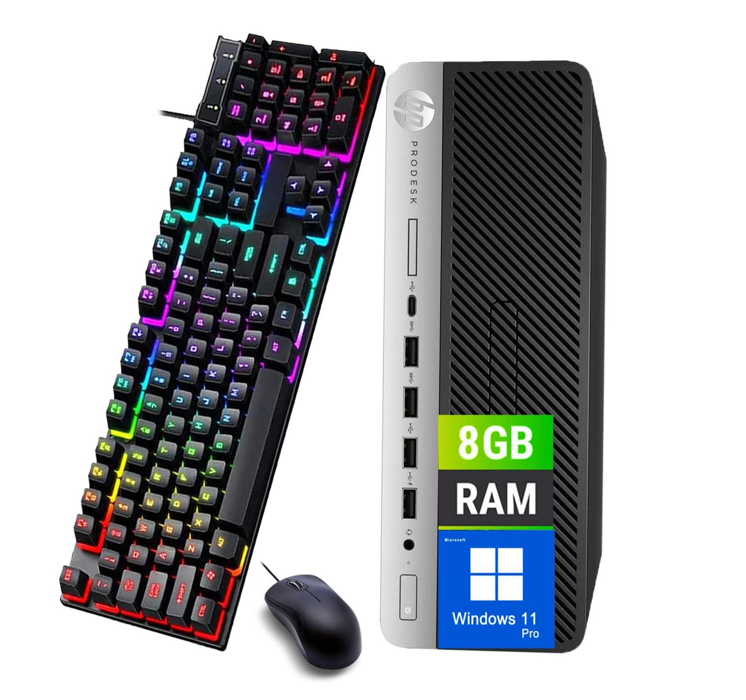 Hp ProDesk 600 G3 SFF PC Desktop Intel Core i3-7100