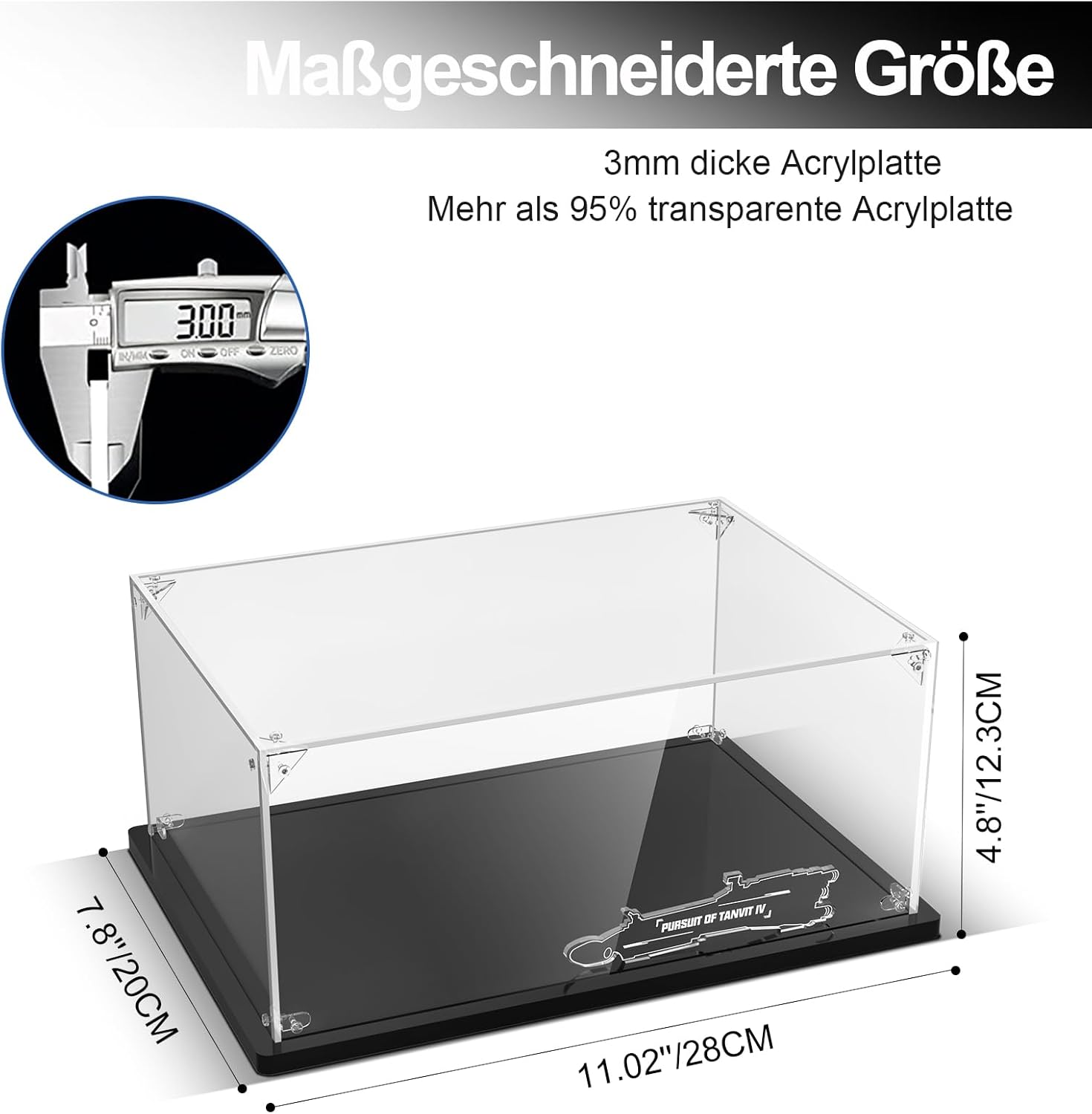 Cooldac Vetrina Acrilica per Lego 75387 Tantive IV - immagine 4