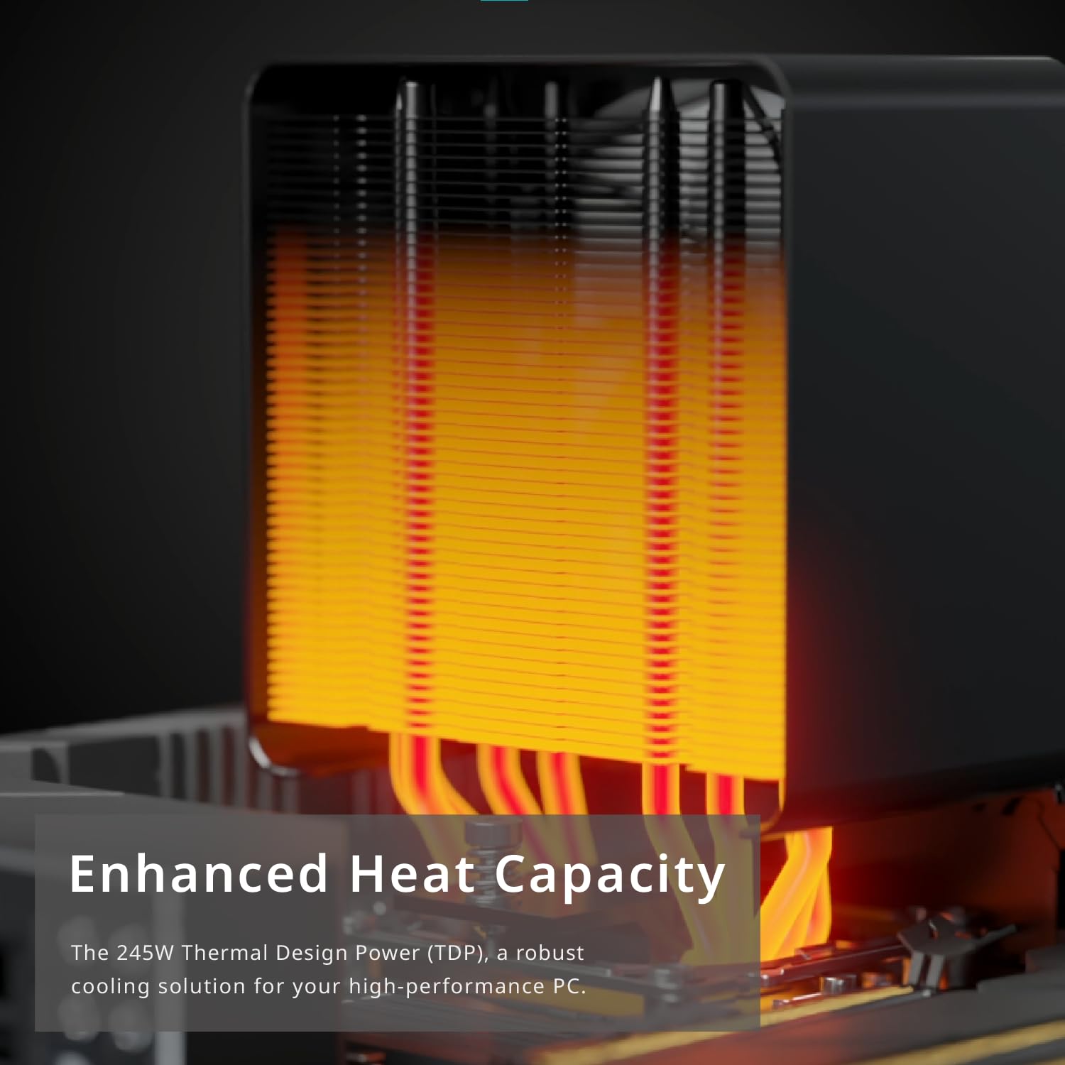 APNX AP1-V CPU-Kühler - 120mm, weiß - immagine 3