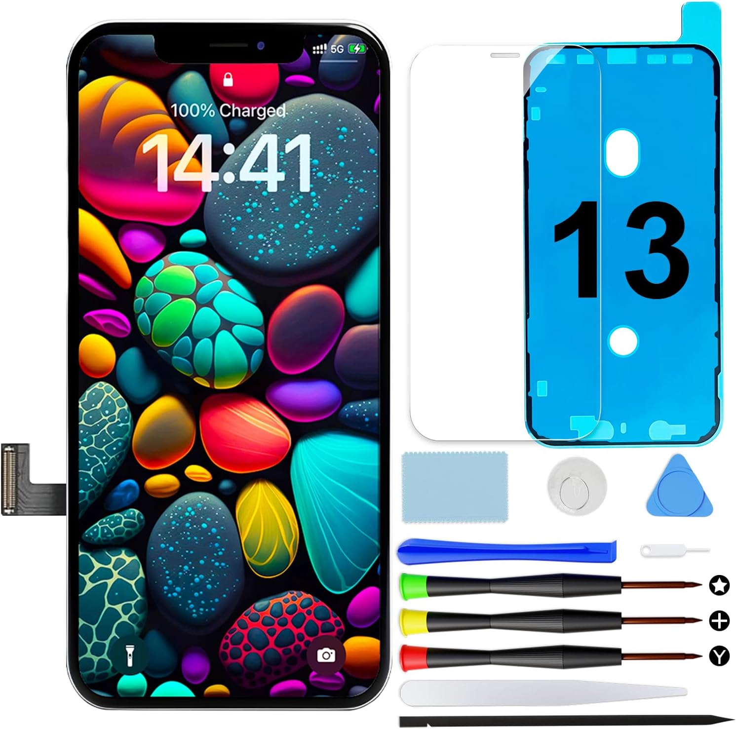 Display per iPhone 13 - Schermo LCD Full HD 6.1" - immagine 1