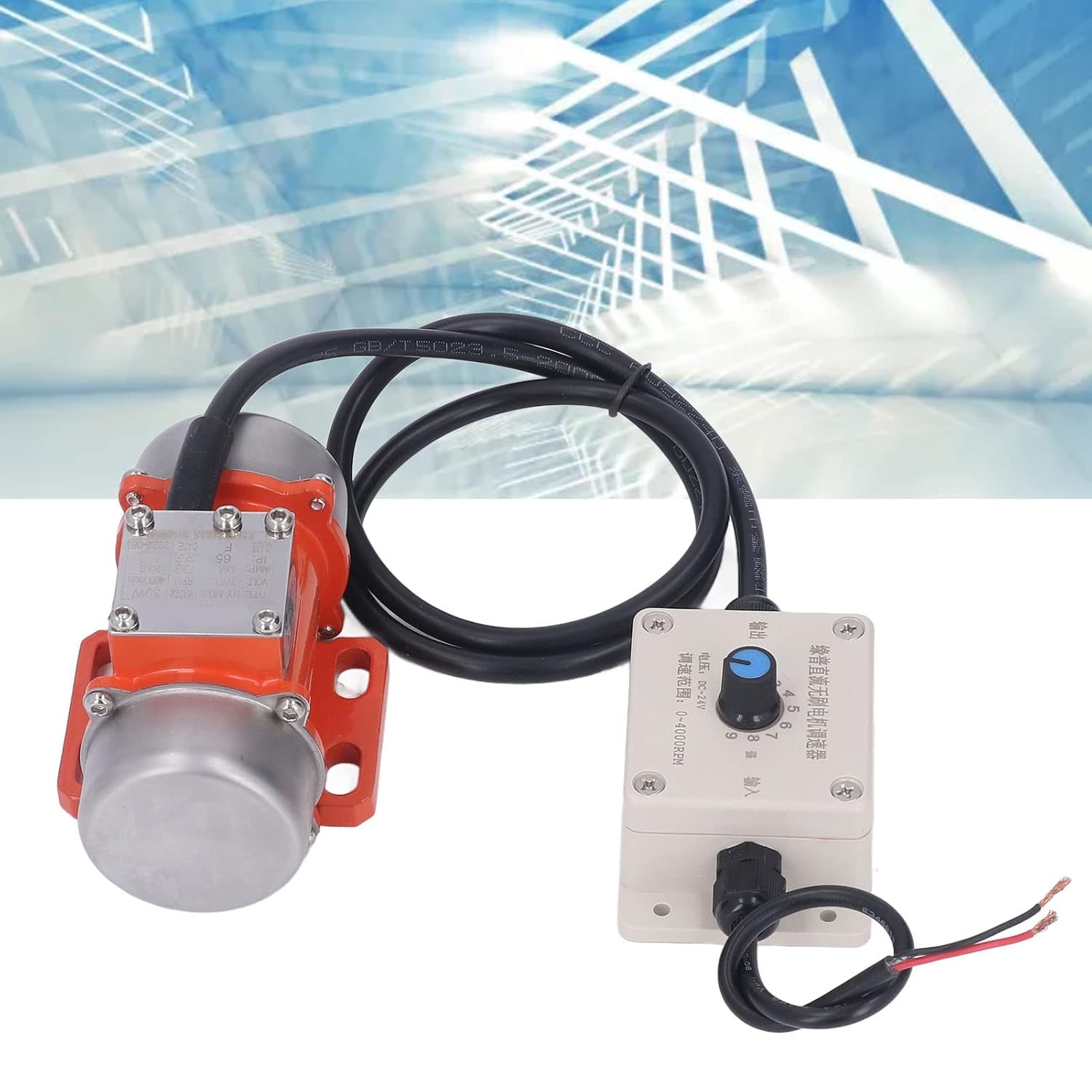 Motore Vibrante Elettrico 30W 4000 giri/min DC12V - immagine 5