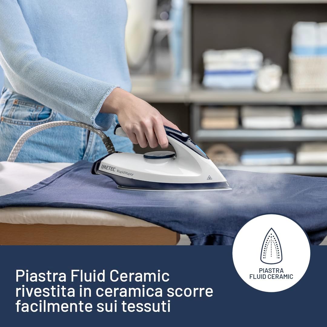 Imetec Rapidvapor Plus - Ferro da Stiro 1.2L - immagine 3