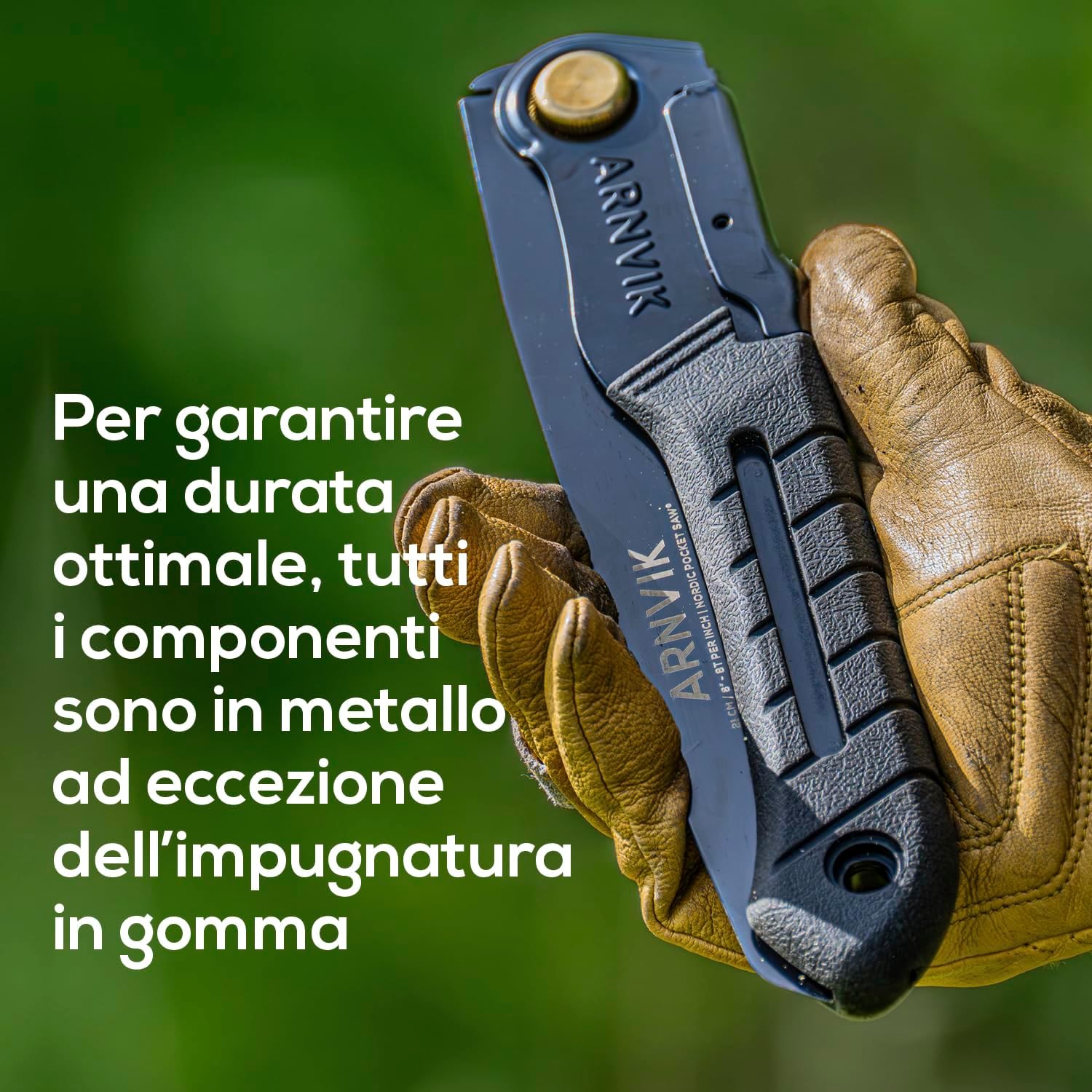 Nordic Pocket Saw Seghetto Pieghevole Arnvik 21cm - immagine 3