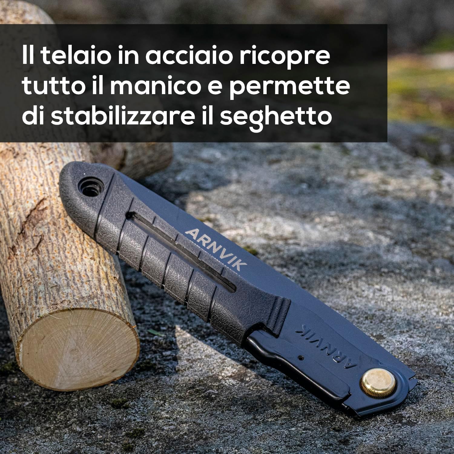 Nordic Pocket Saw Seghetto Pieghevole Arnvik 21cm - immagine 8