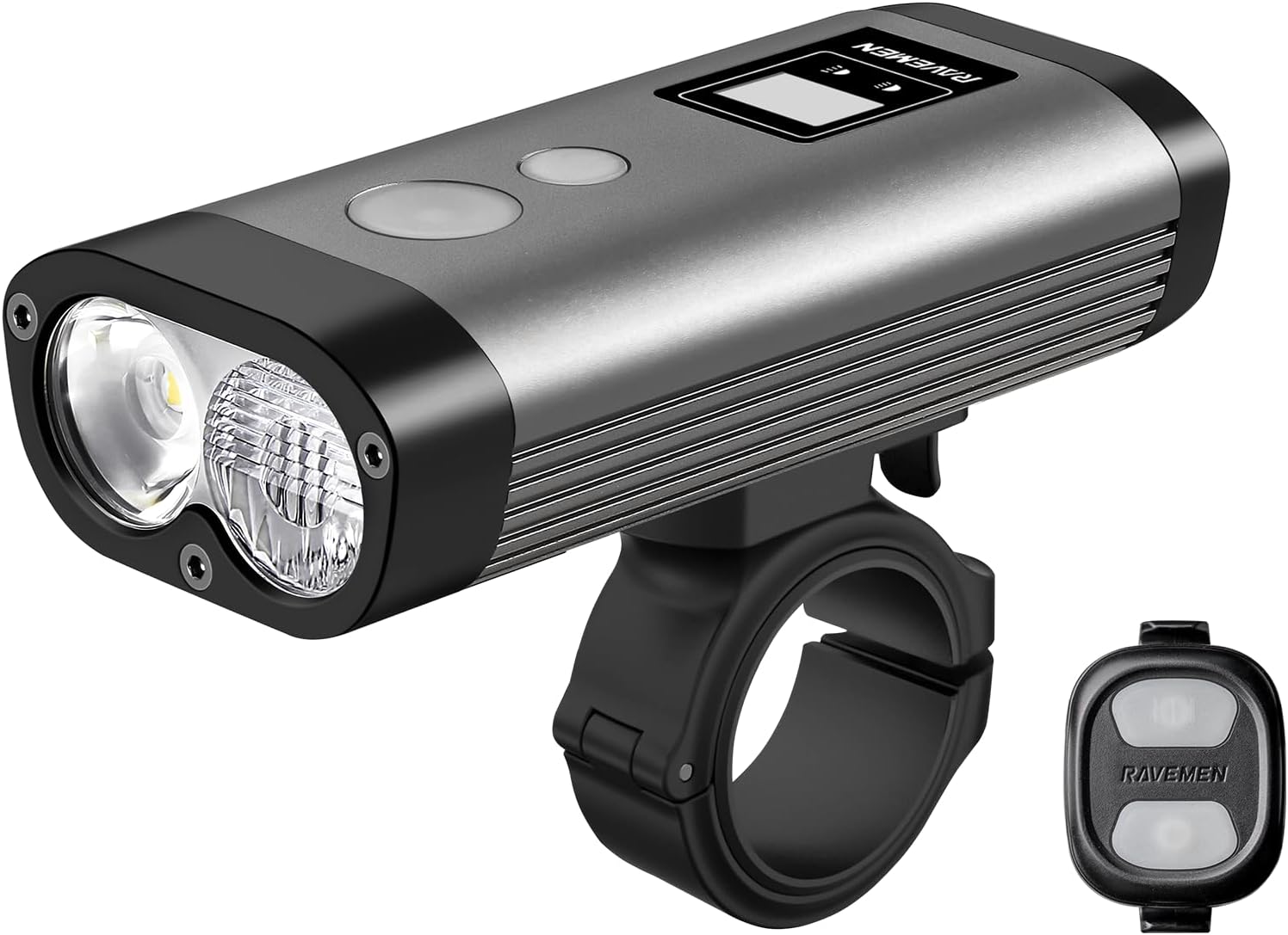 Ravemen PR2000 Fanalino Anteriore Bici 2000 Lumen - immagine 1