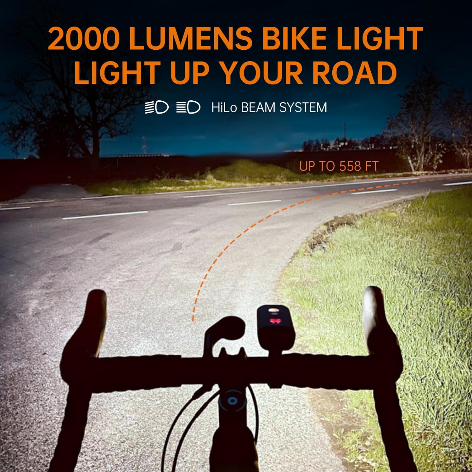 Ravemen PR2000 Fanalino Anteriore Bici 2000 Lumen - immagine 2