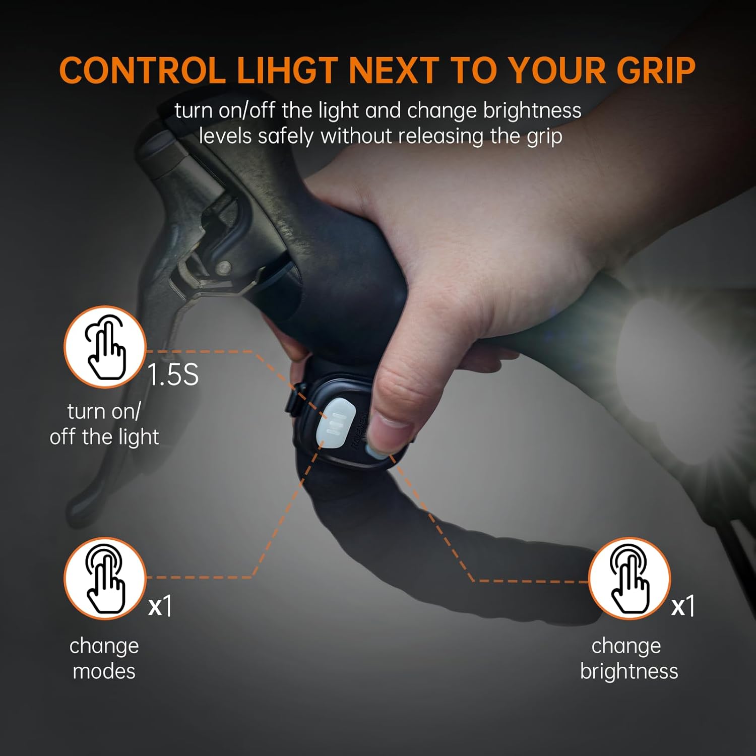 Ravemen PR2000 Fanalino Anteriore Bici 2000 Lumen - immagine 4