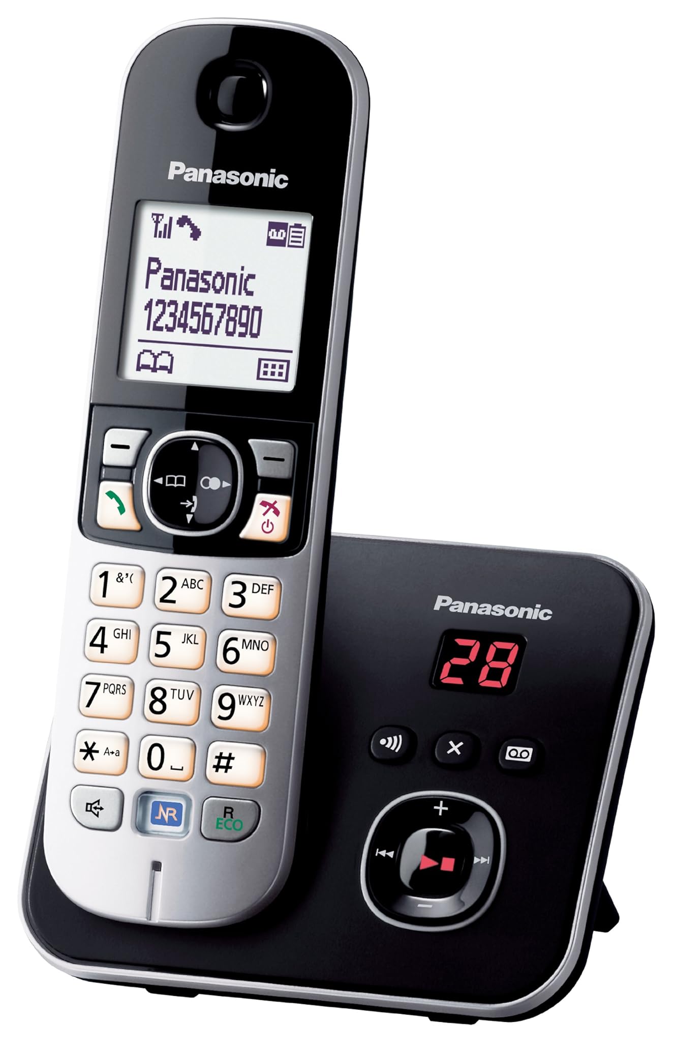 Panasonic KX-TG6821FRB - TelEfono inalAmbrico digital (manos libres)