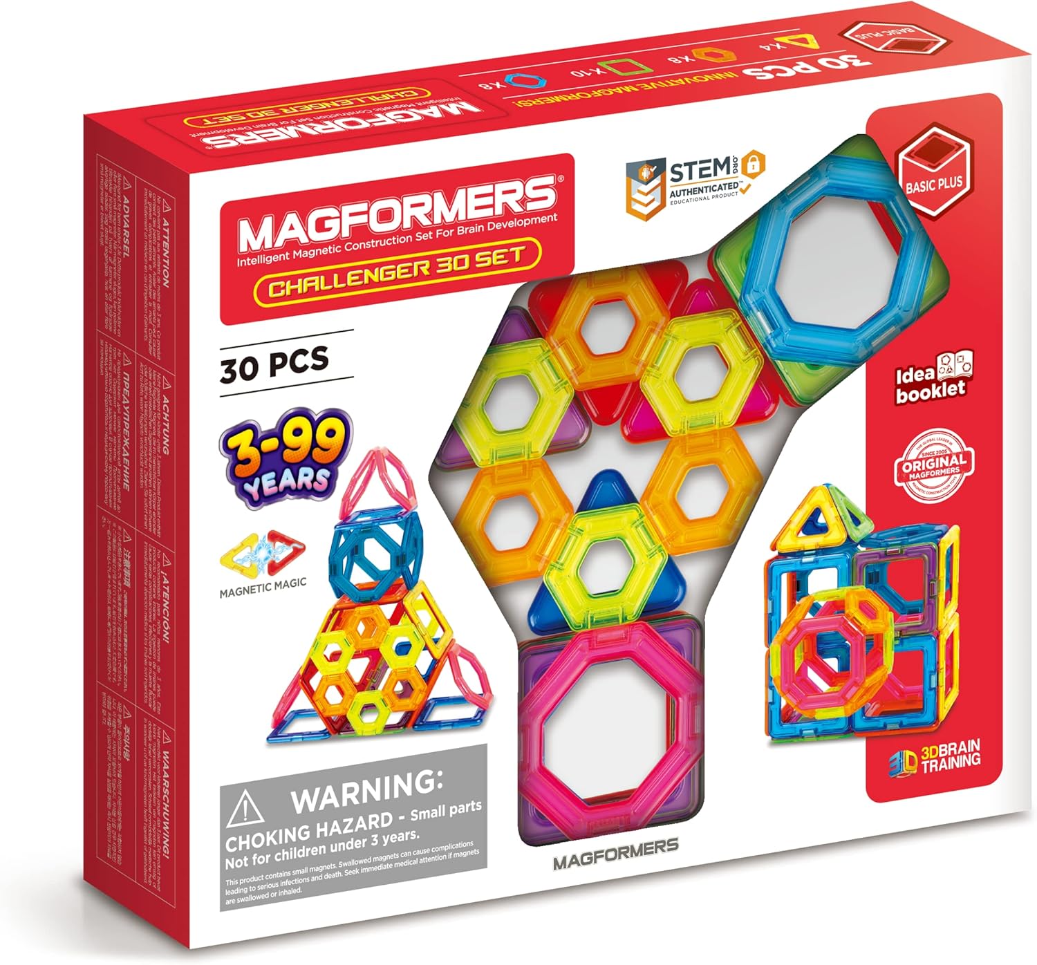 MAGFORMERS Challanger, set da 30, [Multiple] - immagine 1