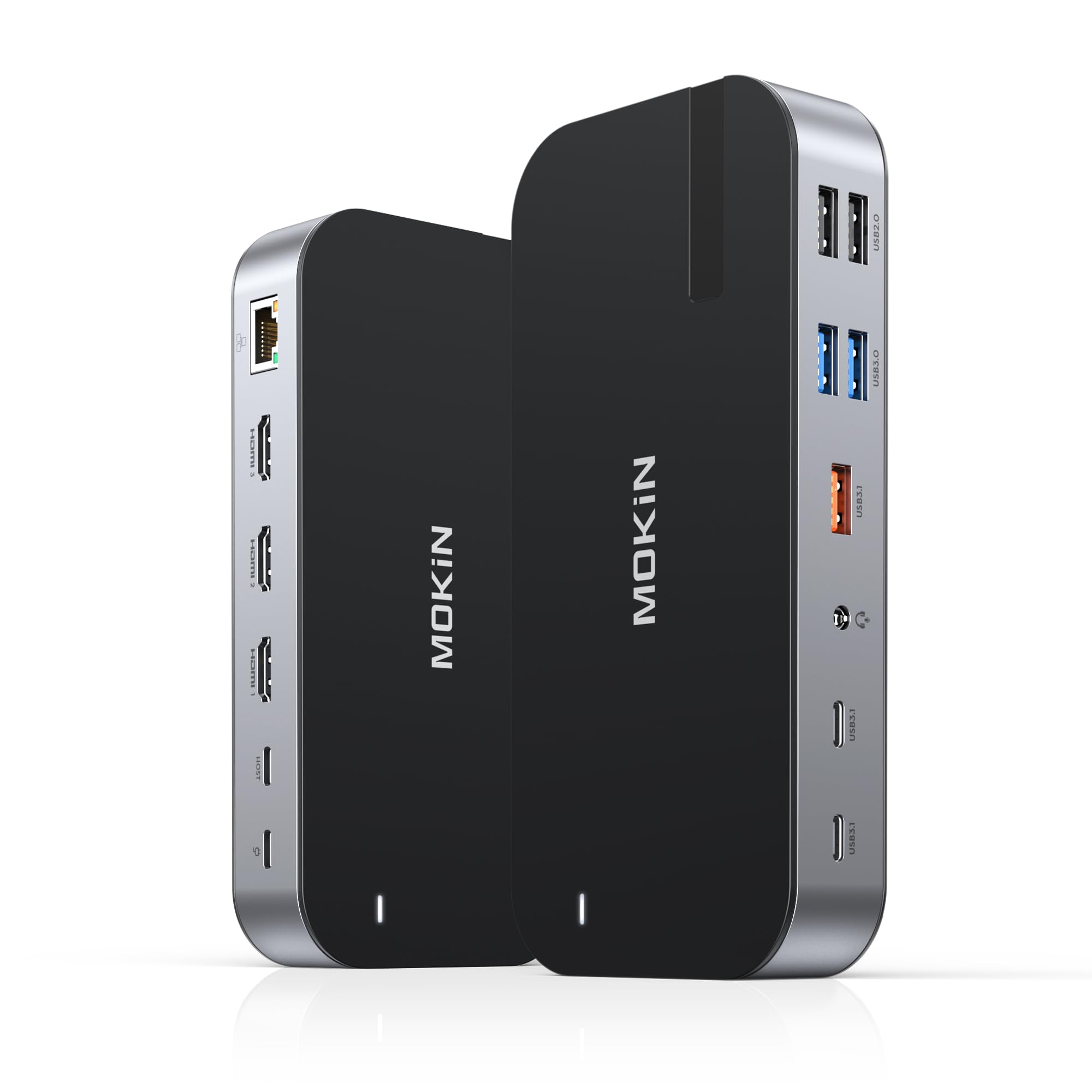 Mokin Docking Station USB C 16 in 1 per Tre Display