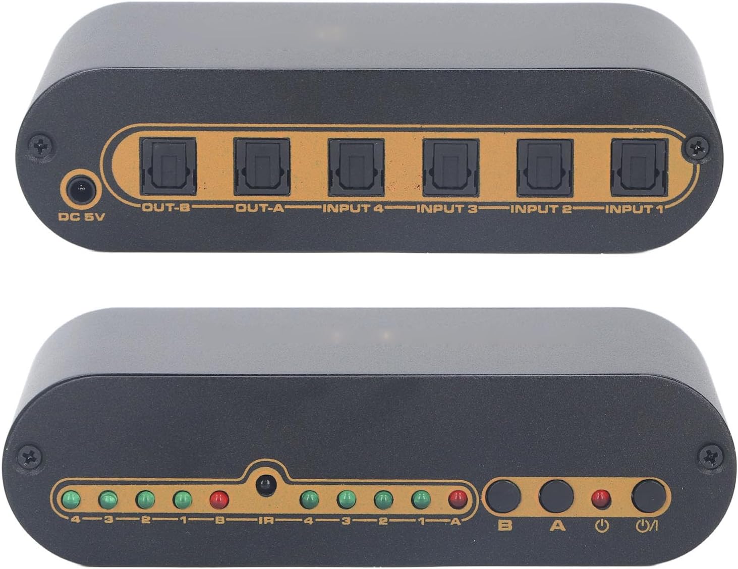 Switcher Audio Ottico Digitale 4x2 SPDIF - immagine 5