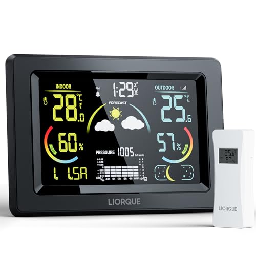 Liorque Stazione Meteo con Sensore Esterno