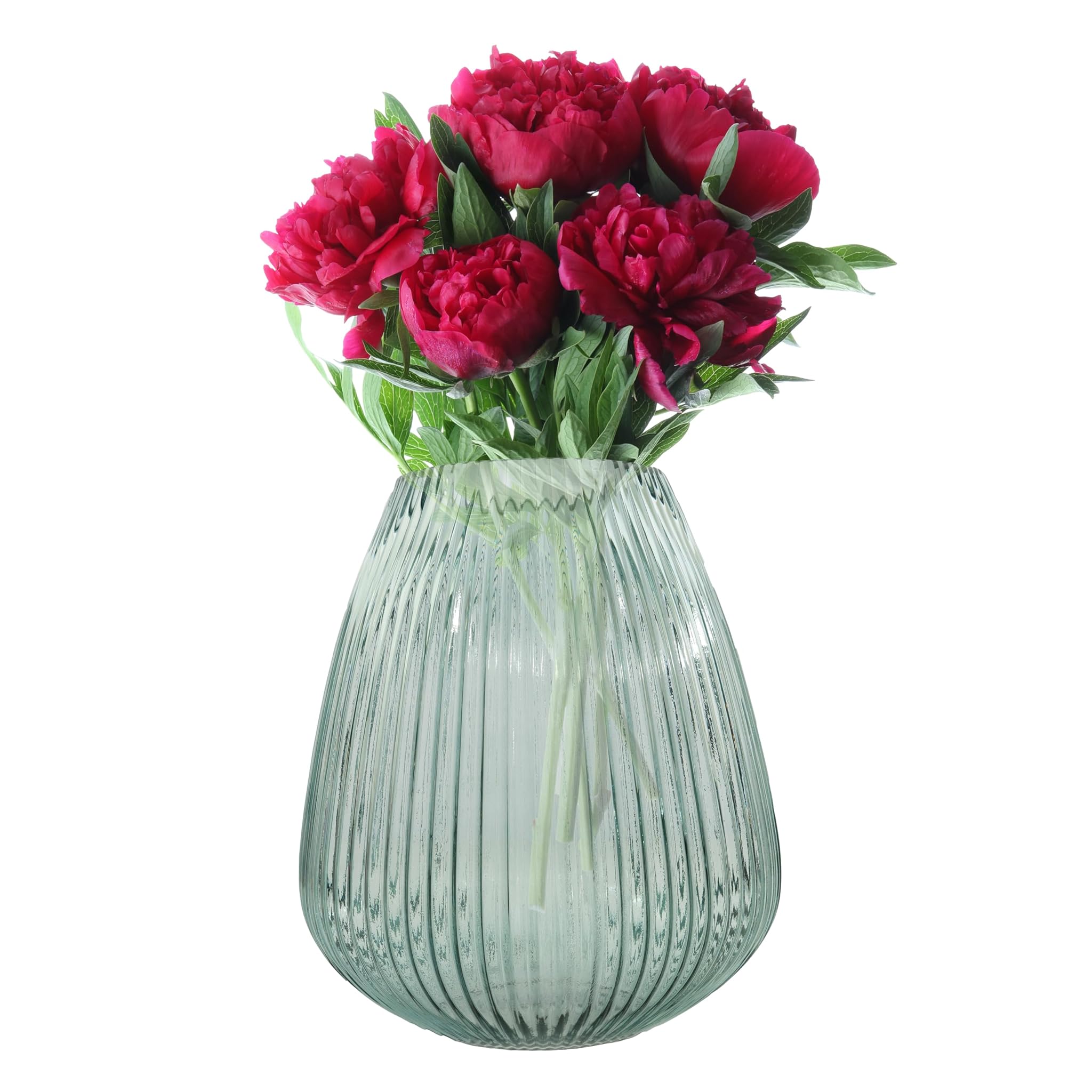 Point-virgule Vaso Decorativo in Vetro, Verde