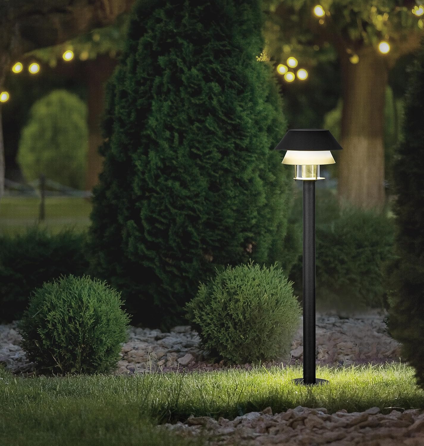 Eglo Chiappera - Lampada da Terra per Giardino E27, IP65 - immagine 2